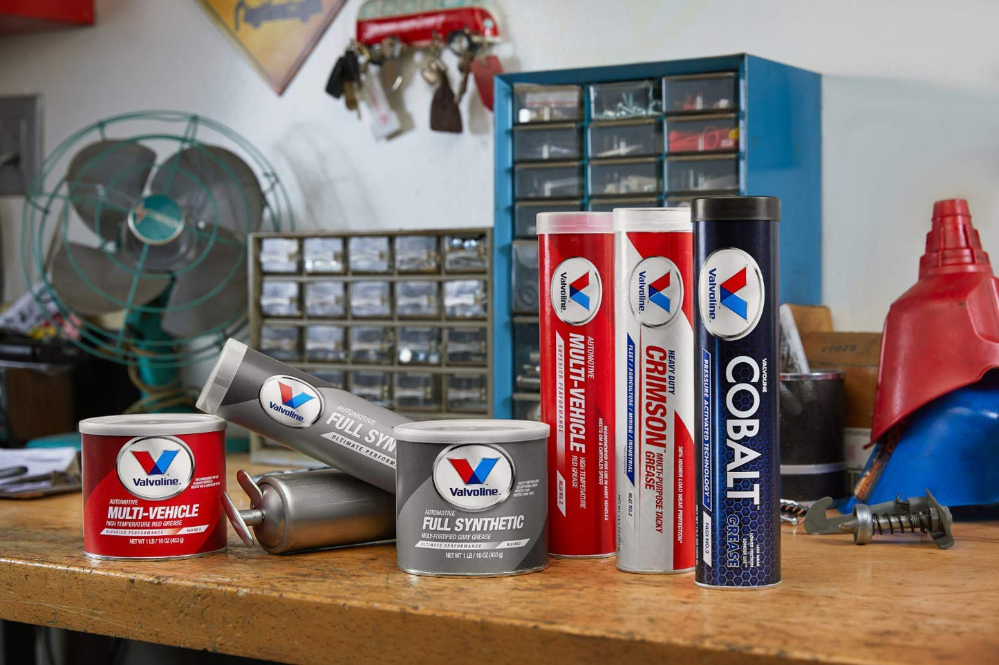 Valvoline VV616 GM, Chrysler, European and Japanese Vehicles Multi-Purpose Grease - 4 LB.