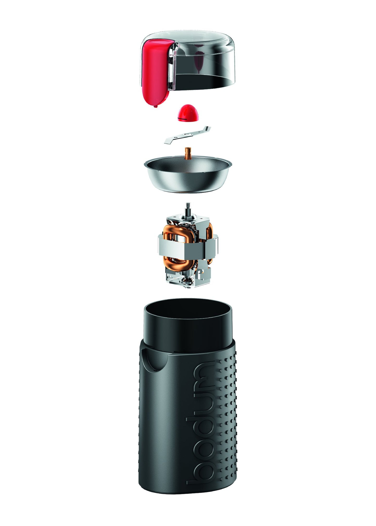 Bodum Bistro Dark Grey Electric Coffee Grinder, 1 EA, One Size, Dark Gray