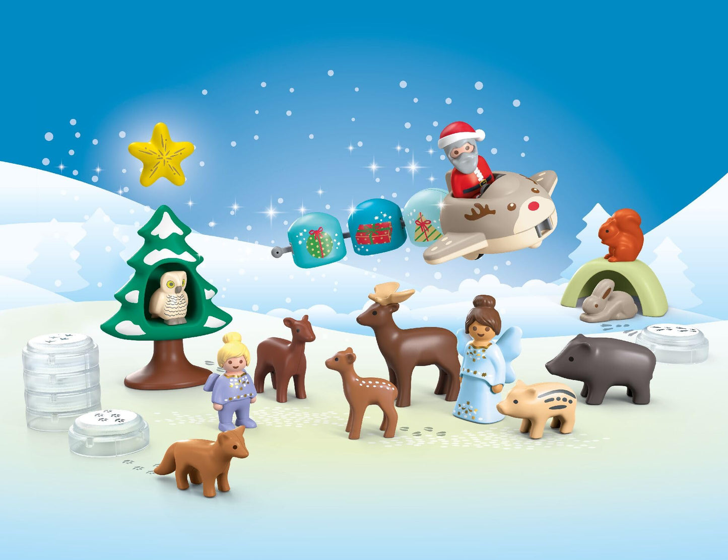 Playmobil Junior Advent Calendar: Snowy Christmas