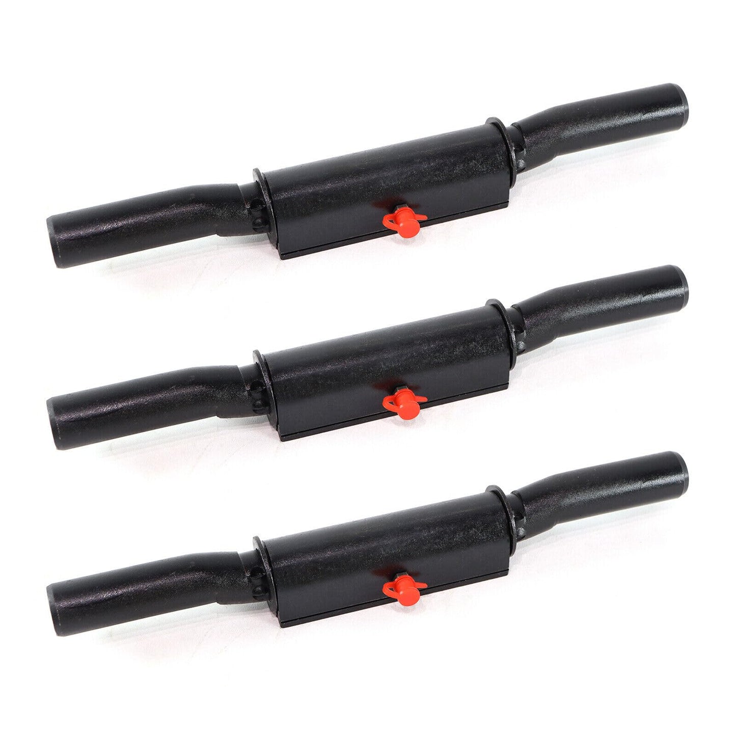 3 Pack Ramp Door Hinges 10" Weld On Straight Greaseable Utility Trailer Heavy Duty
