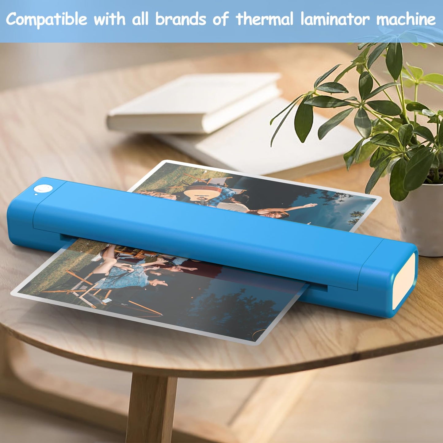 InpourPack 5 Mil Laminating Sheet, Clear Thermal Laminating Pouches Letter Size Plastic Laminator Sheets 9 x 11.5 Inch (5 mil / 300 pcs)