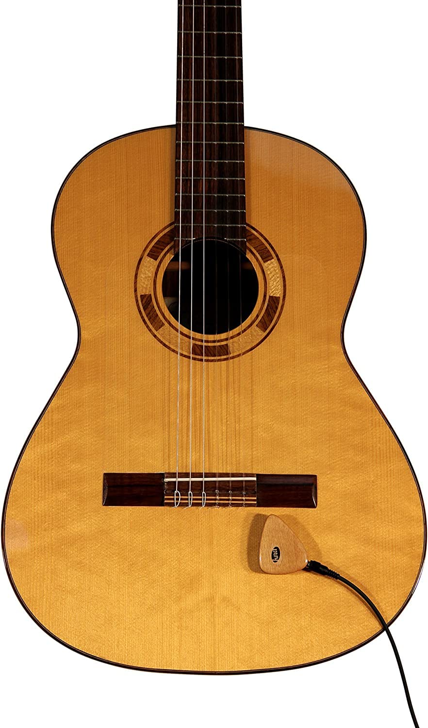 KNA AP-1 Universal Stick-On Piezo Pickup – Natural Acoustic Tone, Guitar, Uke, Harp Drums, Percussion, Easy No-Mod Installation, Passive No-Battery, Compatible with Nearly All Acoustic Instruments