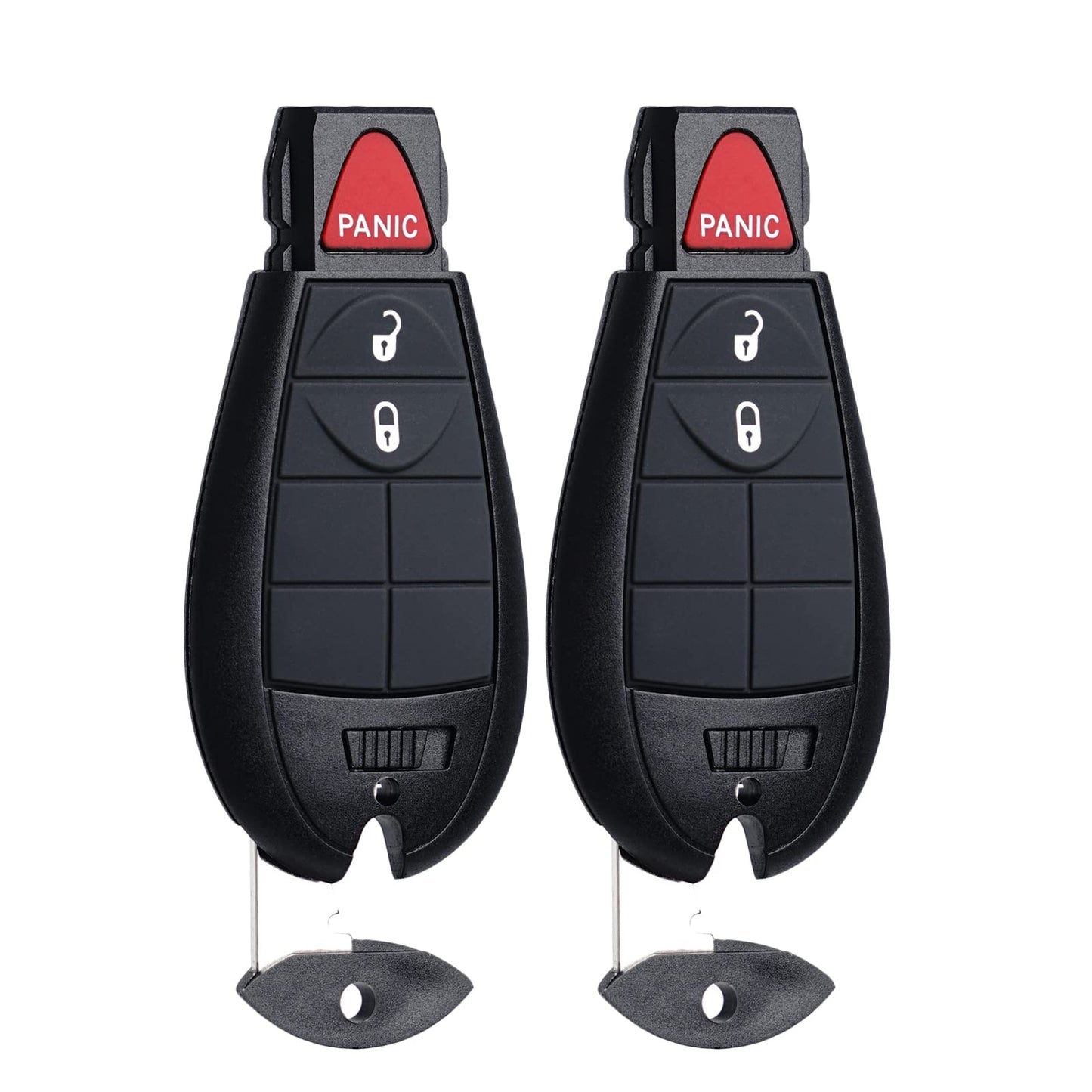 MechanMagic Key Fob FOBIK Replacement Fits for Dodge Ram 1500 2500 3500 2009-2012 Journey Challenger Grand Caravan Chrysler Town and Country Jeep Grand Cherokee Commander Keyless Entry Remote Control
