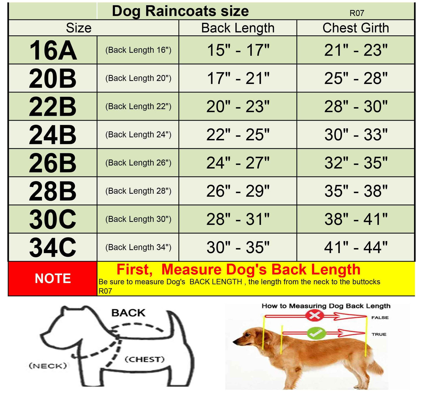 HAPEE Dog Raincoats for Large Dogs with Reflective Strip Hoodie,Rain Poncho Jacket for Dogs (E5-Yellow River, L (Back Length 20"))