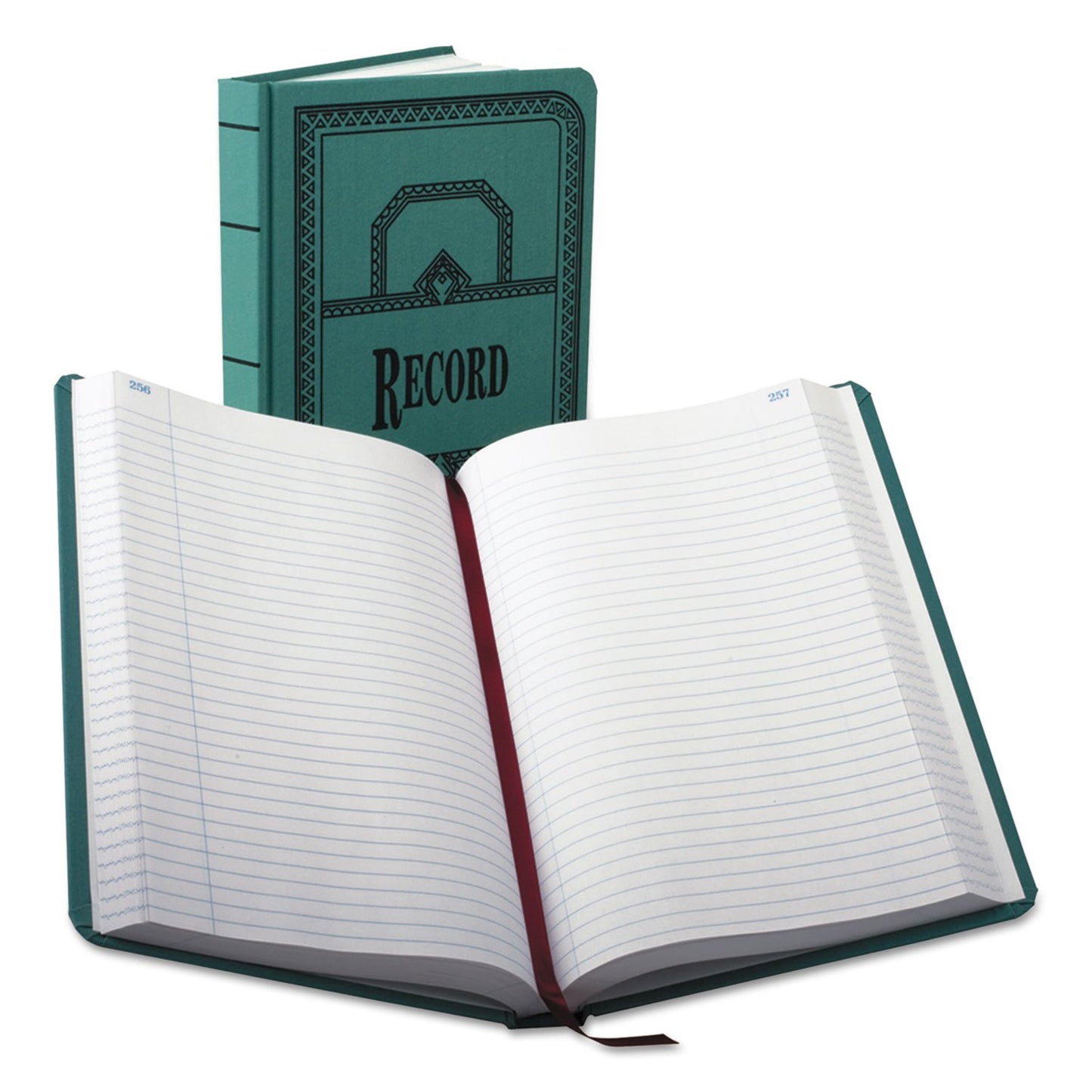 Boorum & Pease Record/Account 12 1/8 x 7 5/8 Inch 500-Page Record Rule Book (66500R)