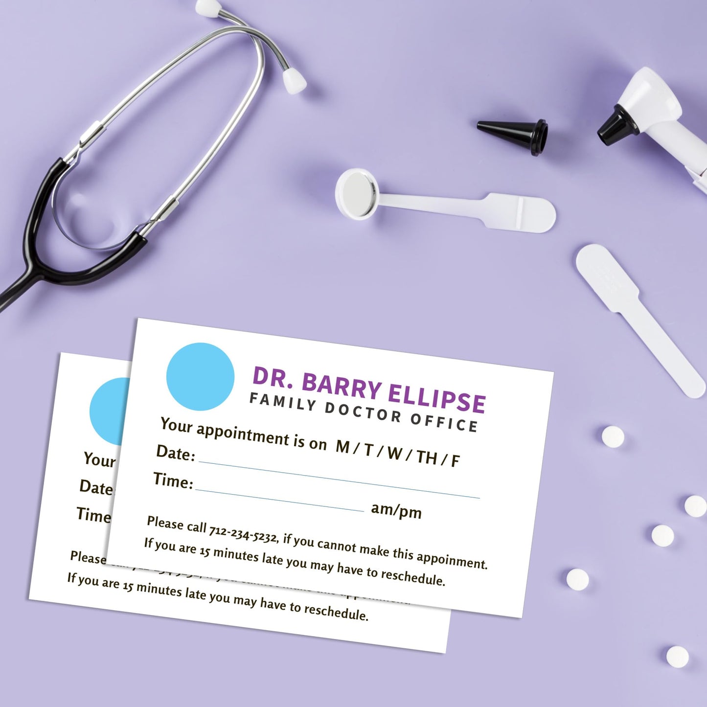 Two-Side Printable Premium Clean Edge Business Cards