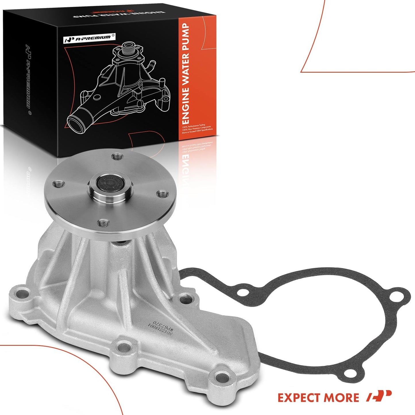 A-Premium Engine Water Pump with Gasket Compatible with Hyundai Elantra Elantra Coupe/GT Tucson Kona & Kia Soul Forte/Forte Koup Forte5 Seltos