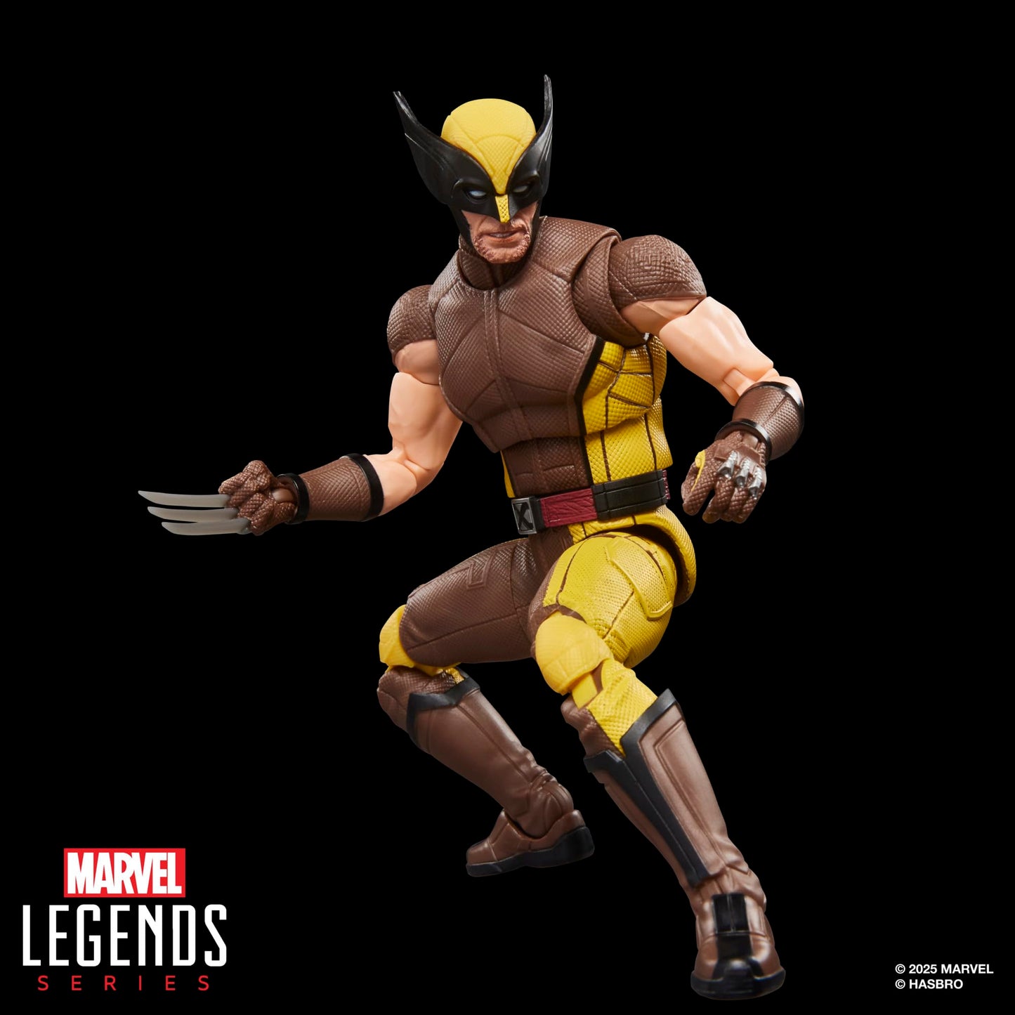 Marvel Legends Series Wolverine (Brown Suit), Marvel Studios' Deadpool & Wolverine Movie Collectible 6-Inch Action Figure Gift