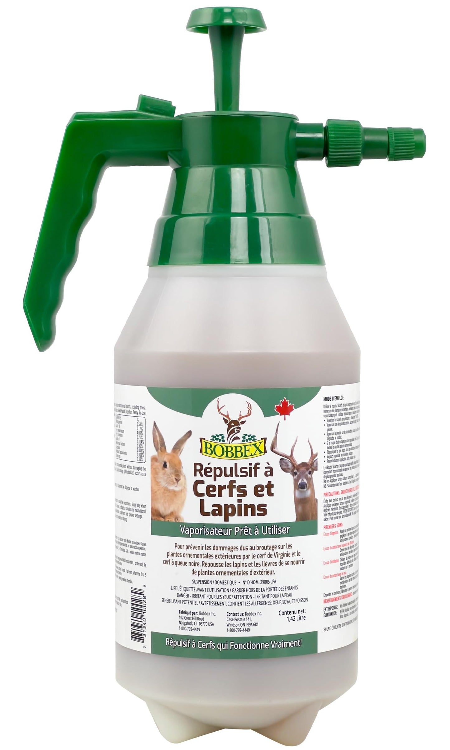 Bobbex Deer & Rabbit Repellent Ready to Use 1.42 Liter