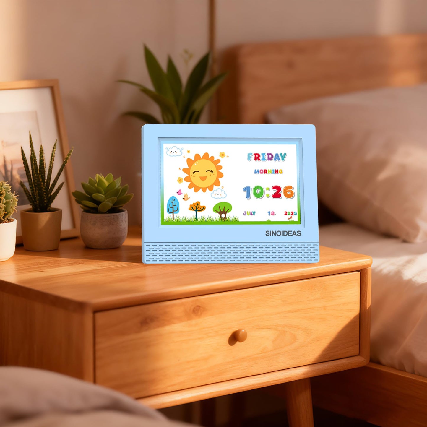 DayClox - The Original Memory Loss Digital Calendar Day Clock with Extra Large Non-Abbreviated Day & Month. Perfect for Seniors