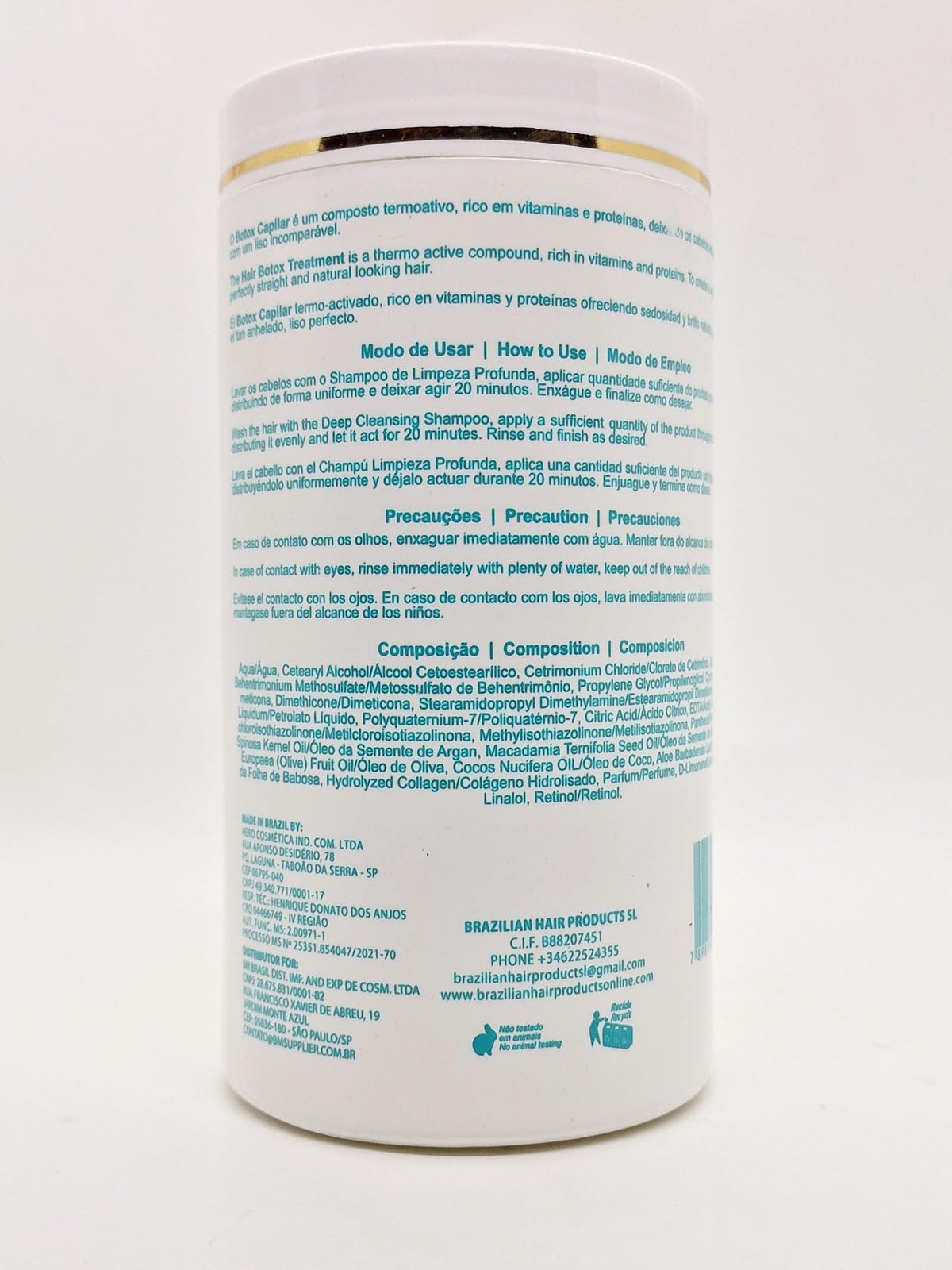 Brazilian BotoSmart Expert Silk Collagen Hair 1 Kilo NEW