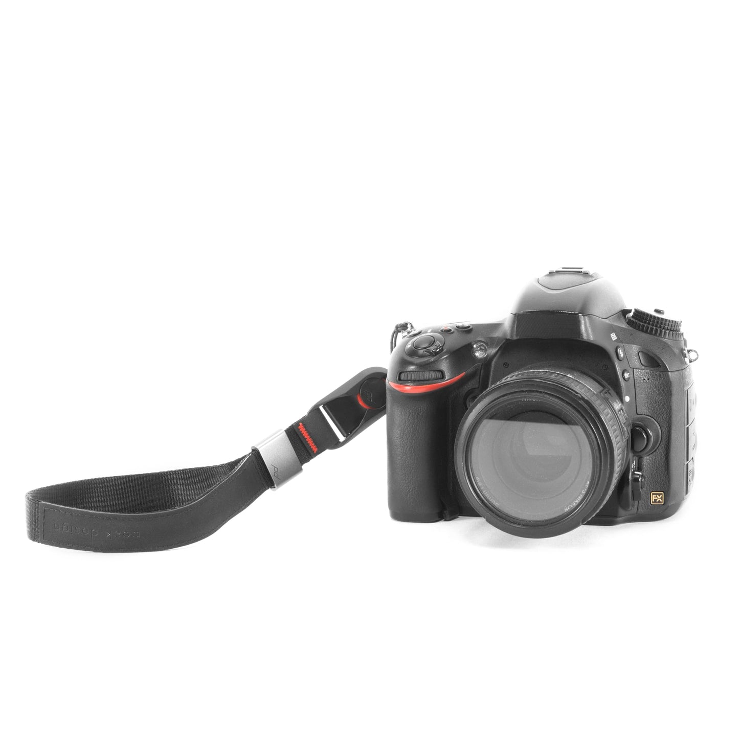 Peak Design Cuff Camera Wrist Strap, Black, Compatible with DSLR, Compact and Point-and-Shoot Cameras, Low Profile, Quick Release and Connection, 200 lb Capacity, Camera Straps for Photographers