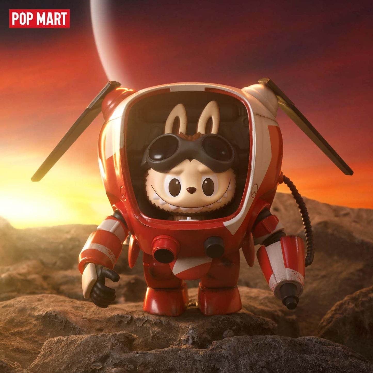 POP MART The Monsters × Kow Yokoyama Ma.K. Series, LABUBU Blind Box Figures, Random Design Action Figures Collectible Toys Home Decorations, Holiday Birthday Gifts for Girls and Boys, Single Box