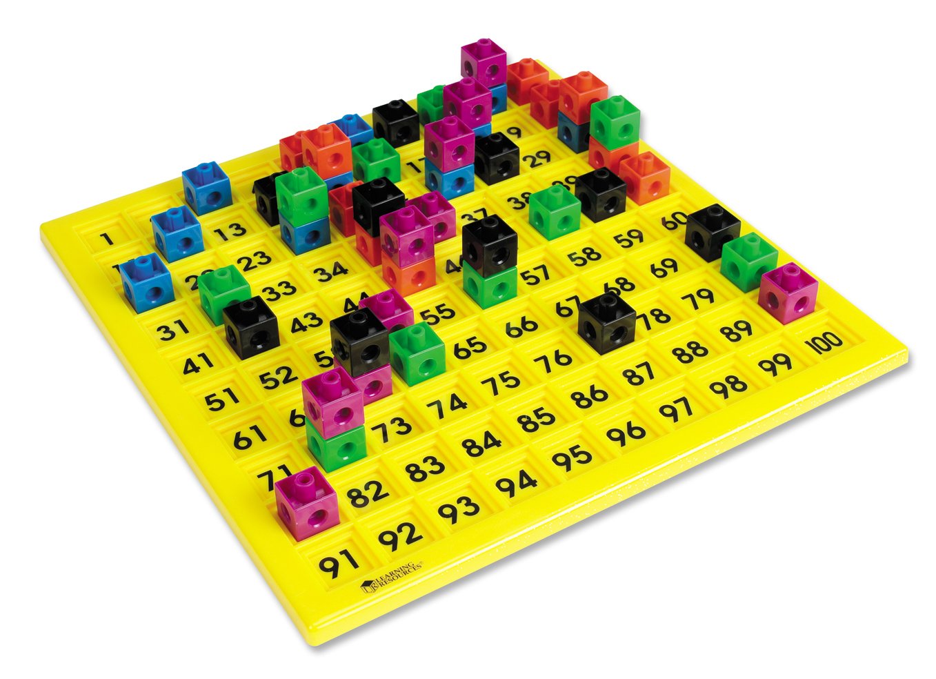 Learning Resources LER1331 Hundreds Number Board, Plastic