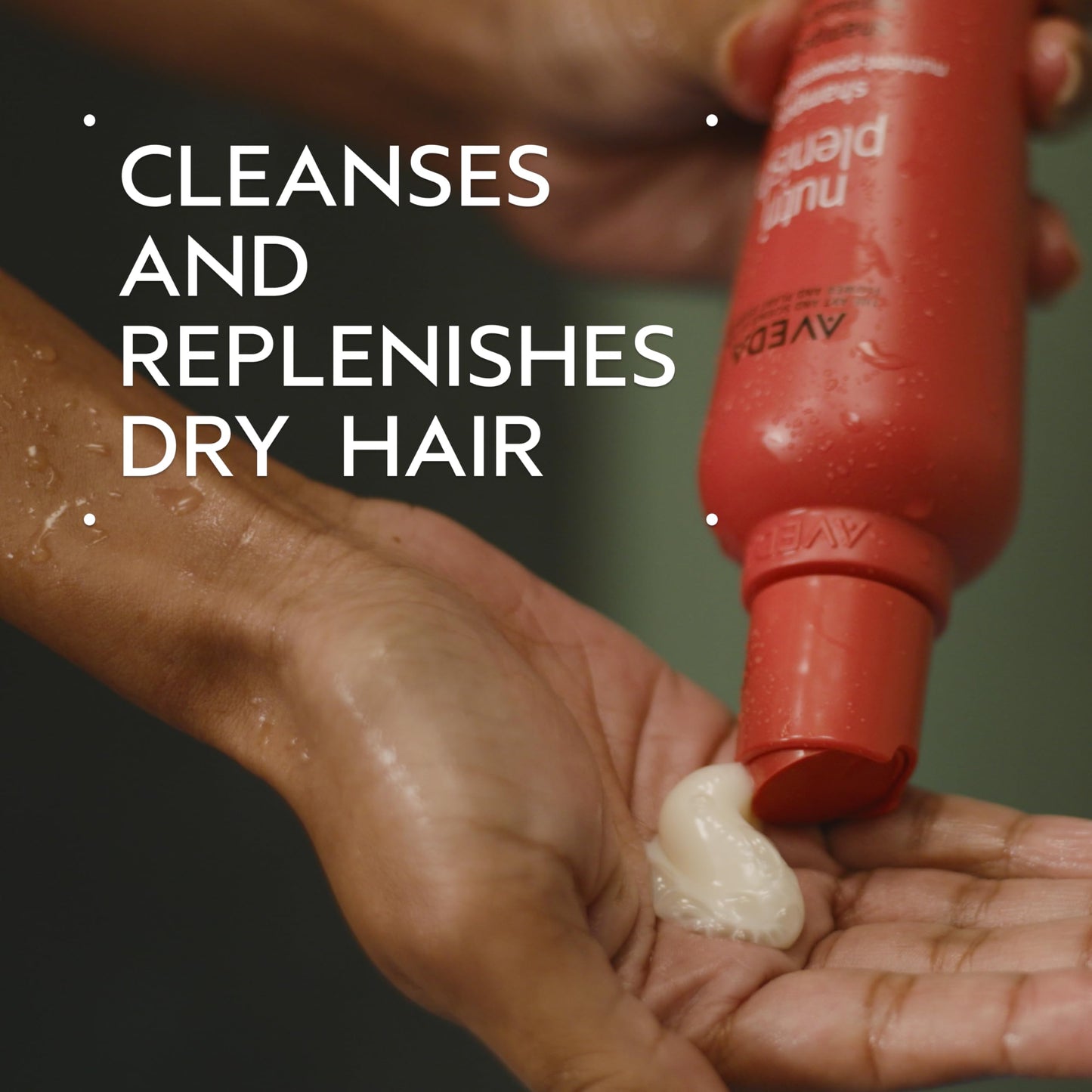 Aveda Nutriplenish Shampoo Deep Moisture | Superfood Shampoo for Dry Hair | Organic Pomegranate Oil, Coconut Oil, Mango Butter | 93% Naturally Derived*, 1000ml