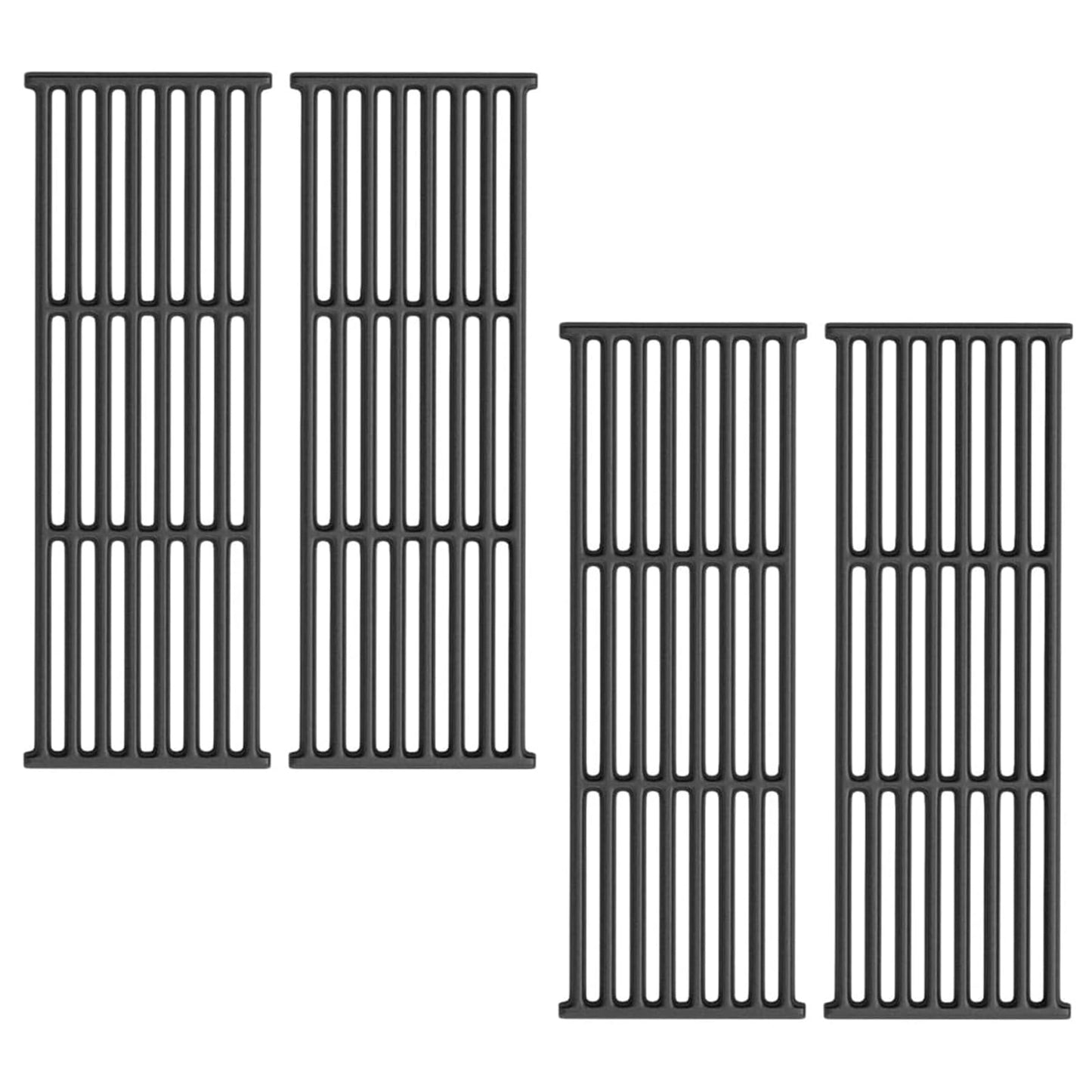 BQMAX 17-3/8 inch Cooking Grates Replacement Parts for Broil King, Broil-Mate, Huntington Gas Grill, Grill Grate for Broil King Baron 320, Baron 420, 9221-14, 9221-54, 4-Pack for Broil King BBQ Parts