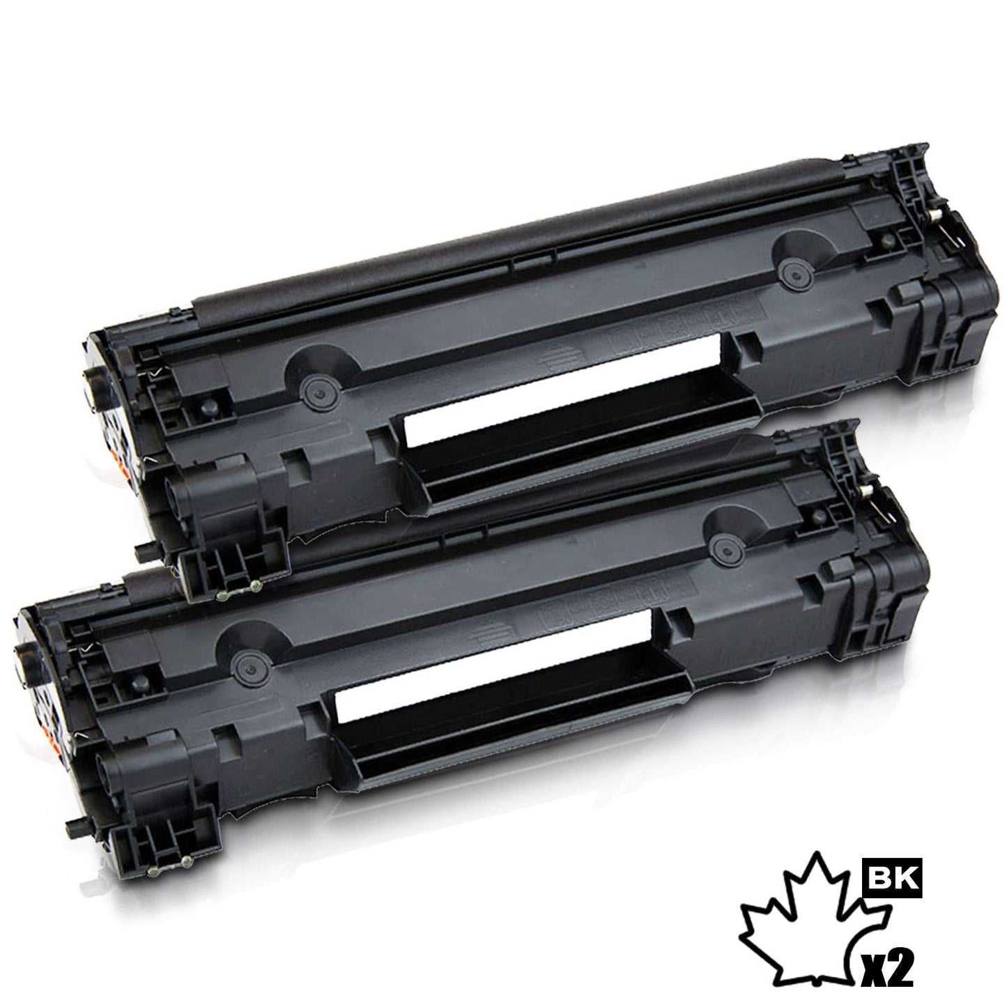 2 Inkfirst Compatible Toner Cartridges Replacement for HP CF283A 83A LaserJet Pro MFP M127fn MFP M127fw MFP M125a MFP M125rnw MFP M125nw M201dw M201n MFP M225dn MFP M225dw