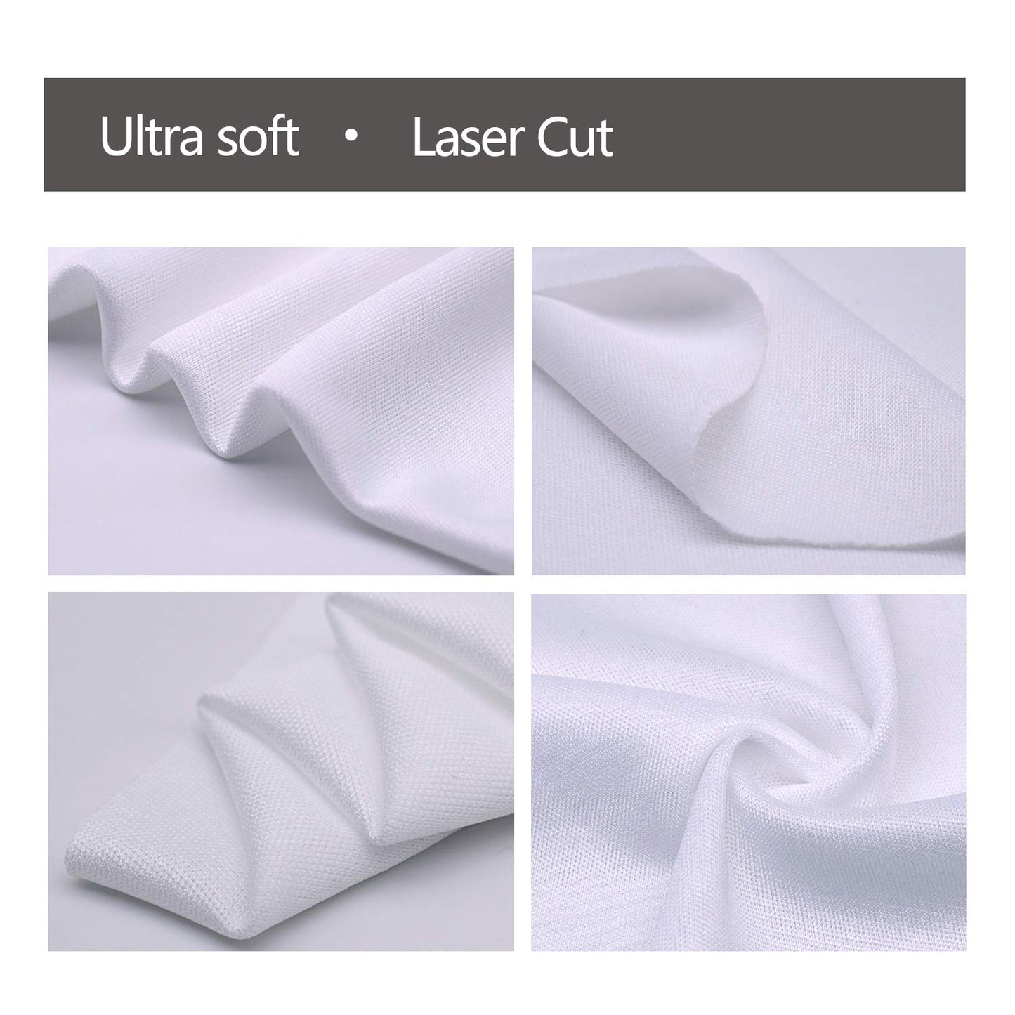 AAWipes Cleanroom Cloth Wipes 9"x9" (Bag of 150 Pcs) Double Knit 100% Polyester Wipers Lint Free Cloths with Ultra-fine Filaments, Laser Sealed Edge, Class 100 Cloths, Ultra-soft Wipes CP14009