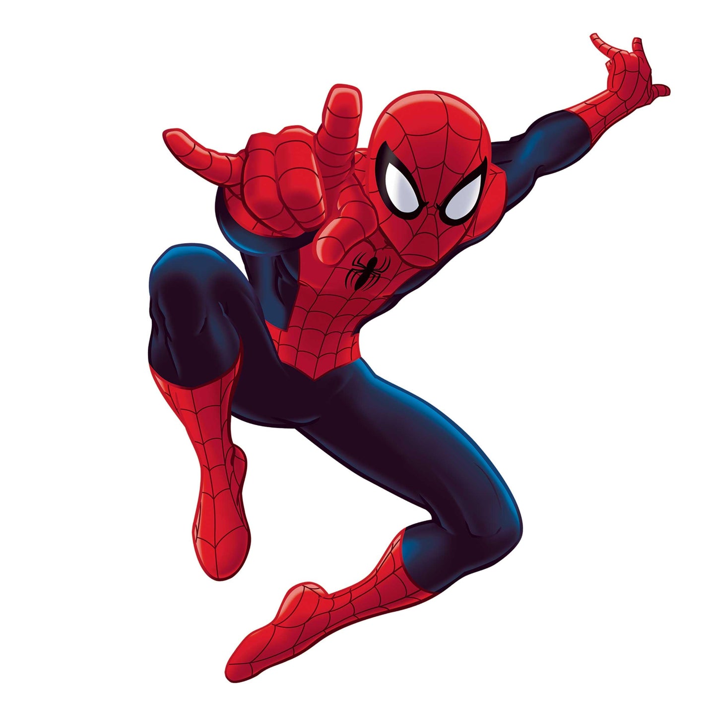 RoomMates Ultimate Spider-Man Giant Peel and Stick Wall Decals, red, blue, yellow
