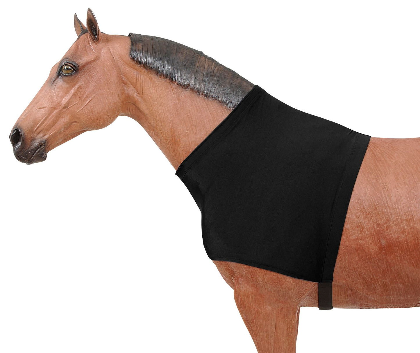 Tough 1 Mane Stay Nylon/Spandex Shoulder Guard, Black, Large