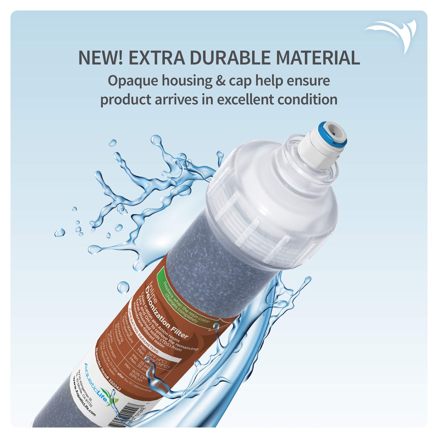 Aquatic Life DI Color Changing Mixed Bed Resin Cartridge