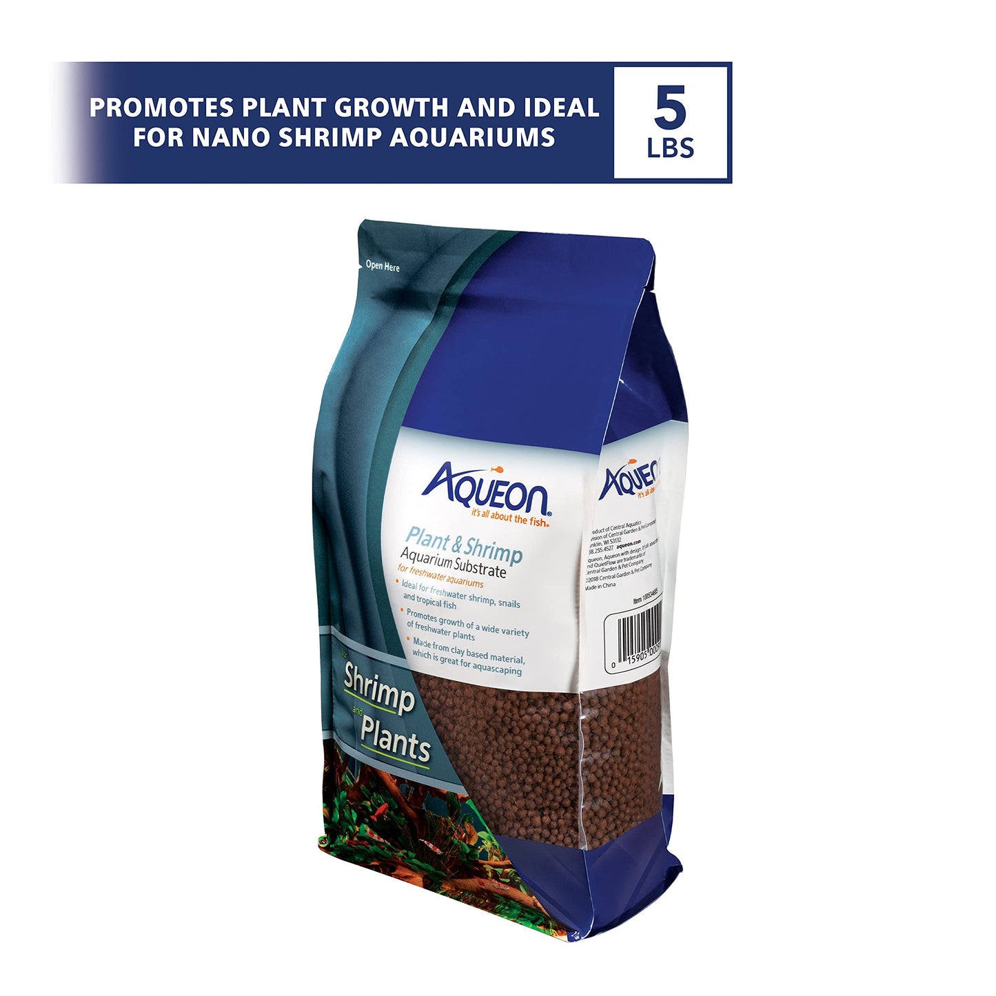 Aqueon Plant & Shrimp Aquarium Substrate - 5 lb