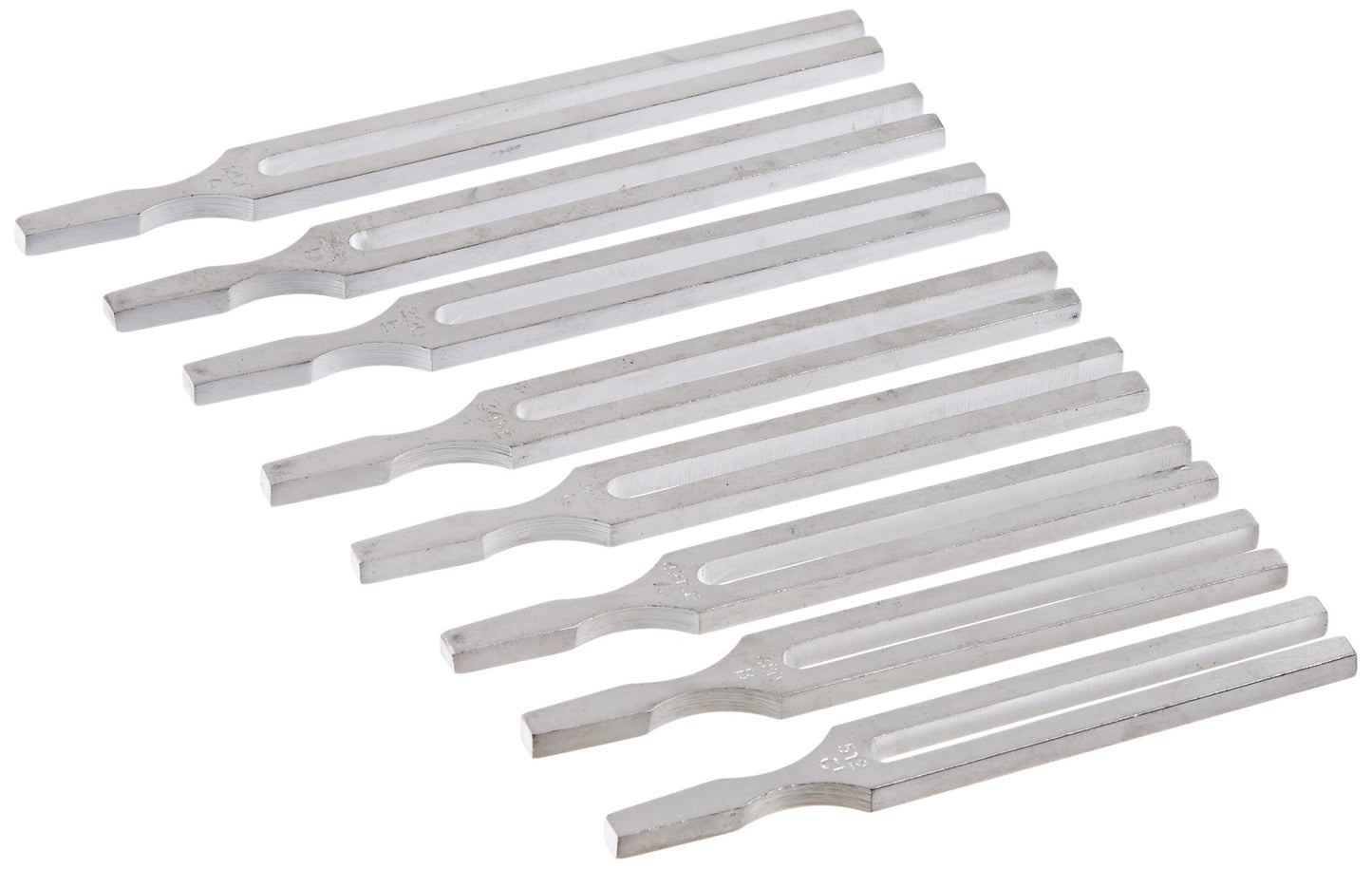 United Scientific TFSET8 Aluminum Alloy Tuning Fork Set, 8 Forks