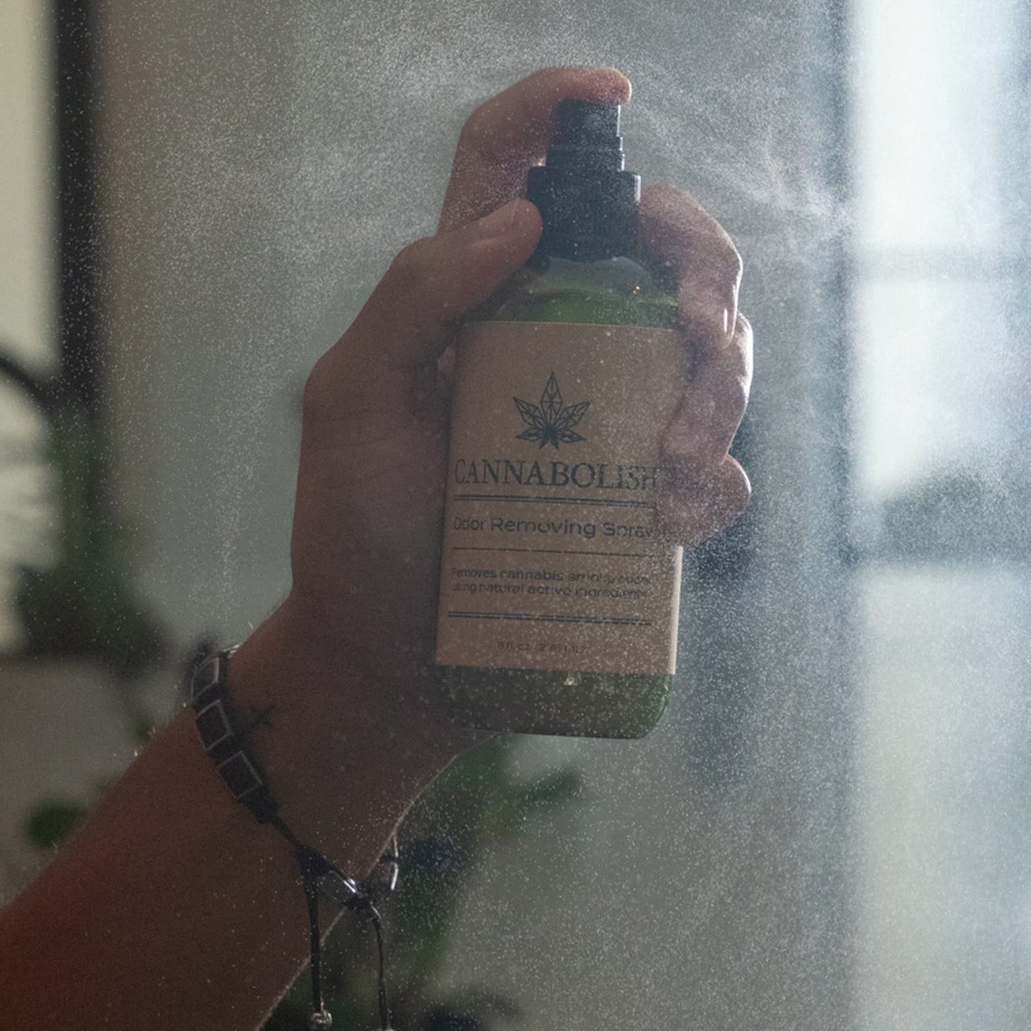 Cannabolish Smoke Odor Eliminator Spray and Air Freshener, 8 fl. oz., Natural Ingredients