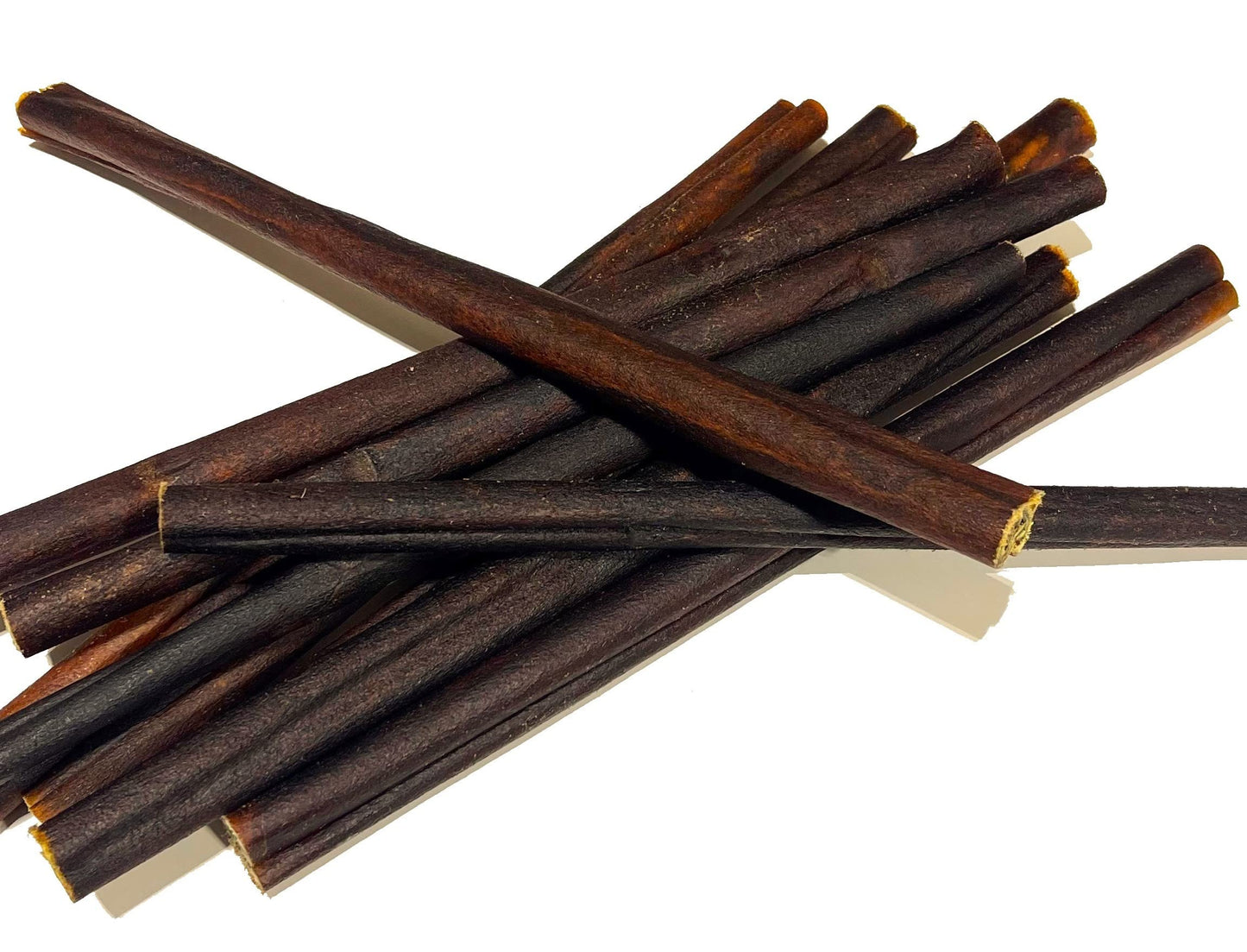 Beef Collagen Sticks for Dogs - Long Lasting Collagen Chews 6 INCH/12 INCH *(12 INCH 1 POUND/448 Grams) (7-10 Pack Approx.)* - NO Odor - Rawhide Free - Bully Stick Alternative Dental Treats