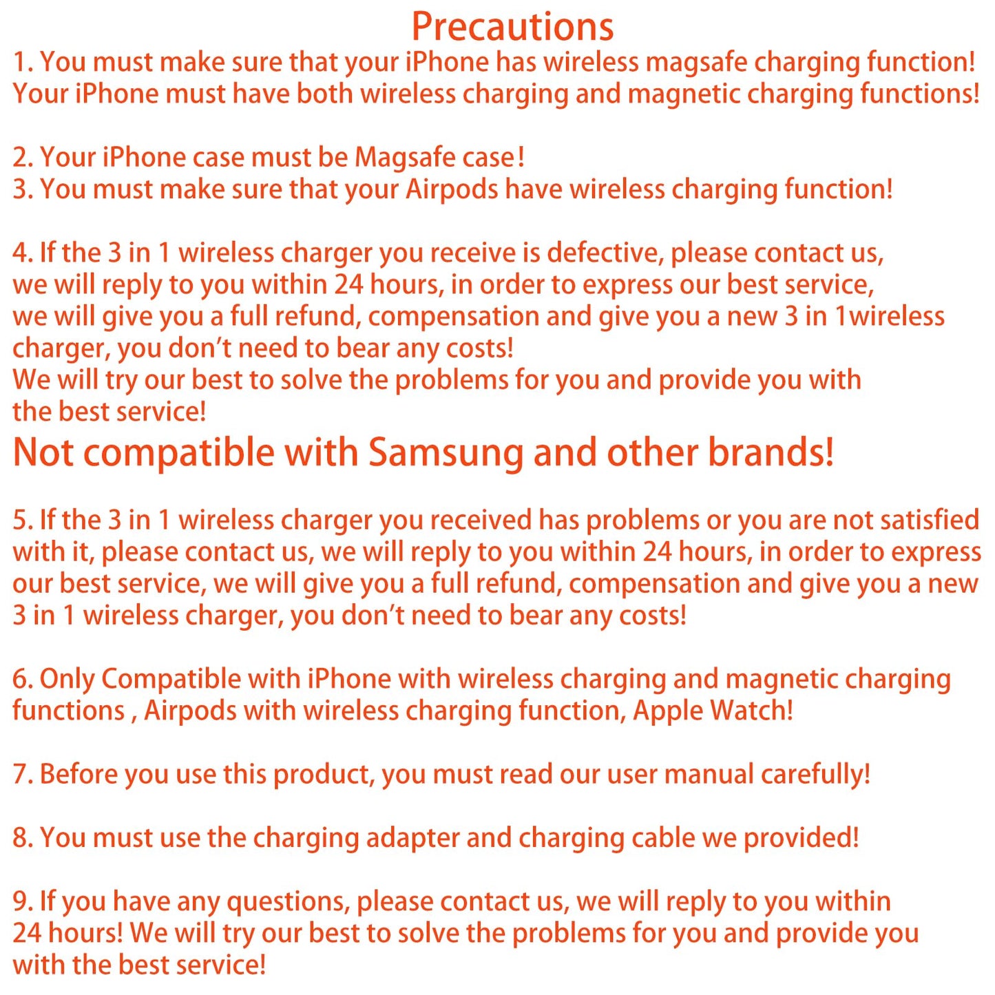 3 in 1 Fast Wireless Charger Stand for iPhone, Foldable Travel Charging Station for Magsafe for iPhone 17/Air/16/15/14/13/12 Series, Apple Watch Series, AirPods pro/2/3/4, Gifts for Women Men (Black)