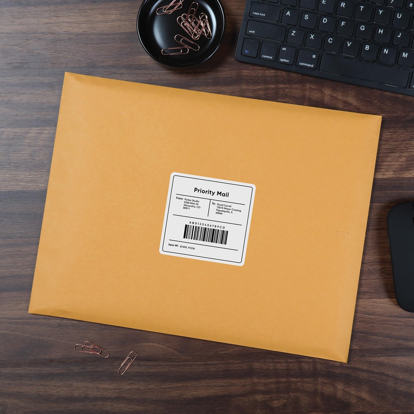 Quality Park Park Clasp Envelopes, 12 X 15.5-Inch, Brown Kraft, Box of 100 (37810)