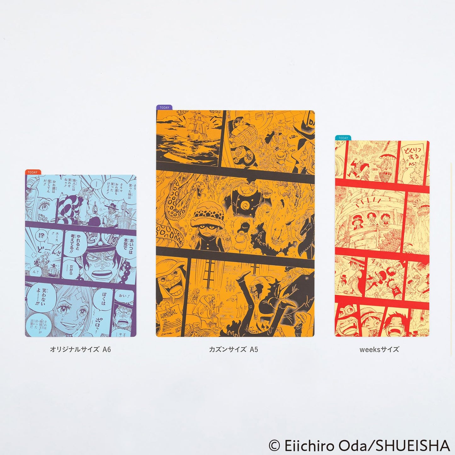 Hobonichi Techo Accessories ONE PIECE magazine: Hobonichi Pencil Board for A5 Size (Memories - Trafalgar Law)