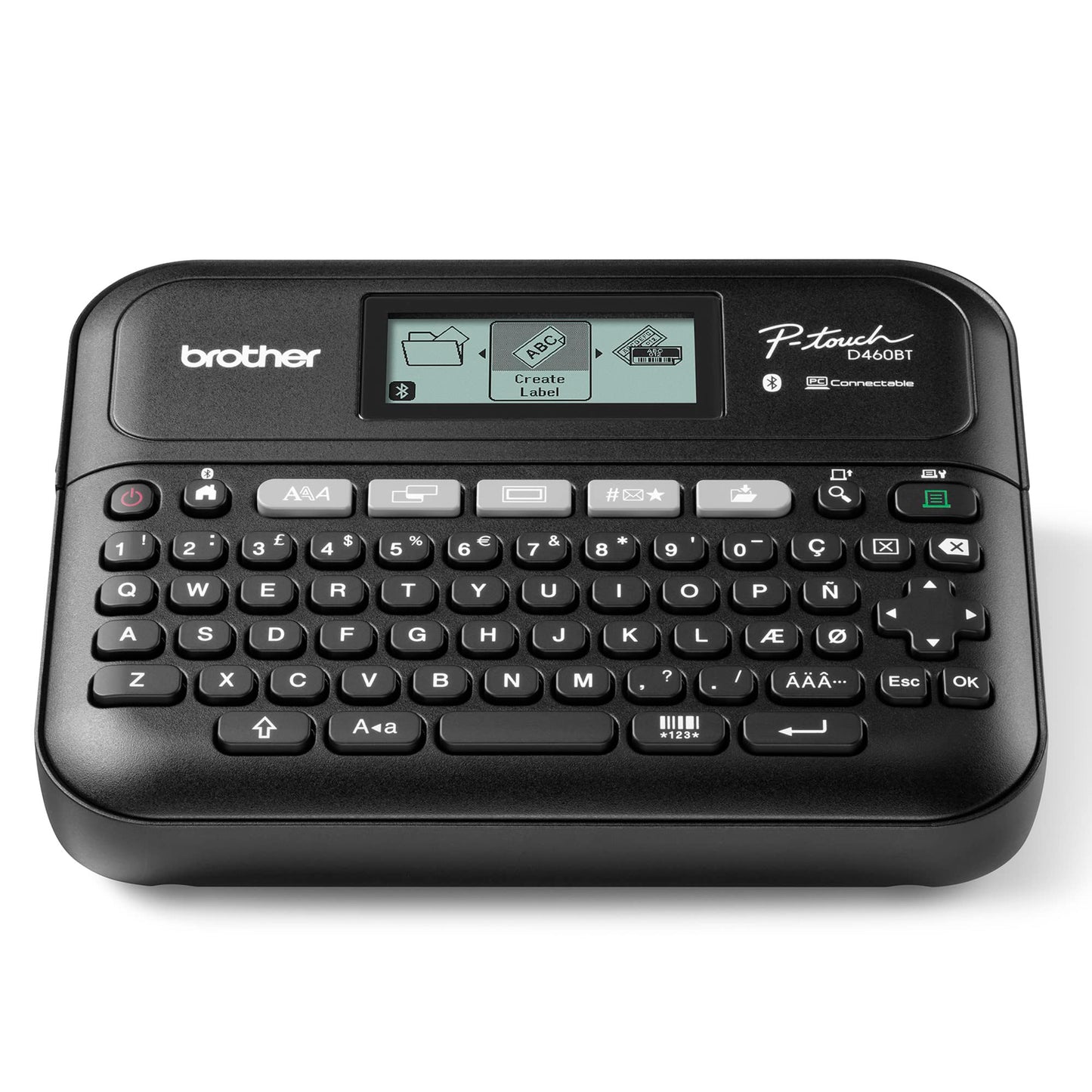 Brother P-Touch PT-D460BT Business Expert Connected Label Maker with Bluetooth® Connectivity