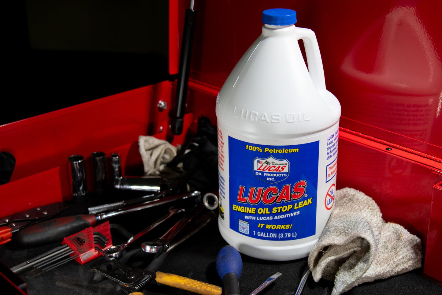 Engine Oil Stop Leak/4x1/Gallon