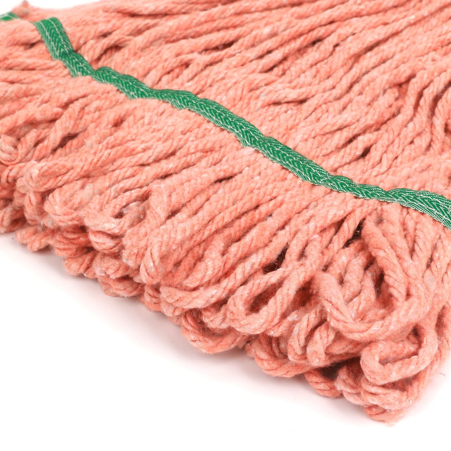 L Luke Supply -Matthew Cleaning Commercial Replacement Heavy Duty Mop Head for General & Floor Cleaning, Indus Blue Cotton Loop End Rope Head Refill