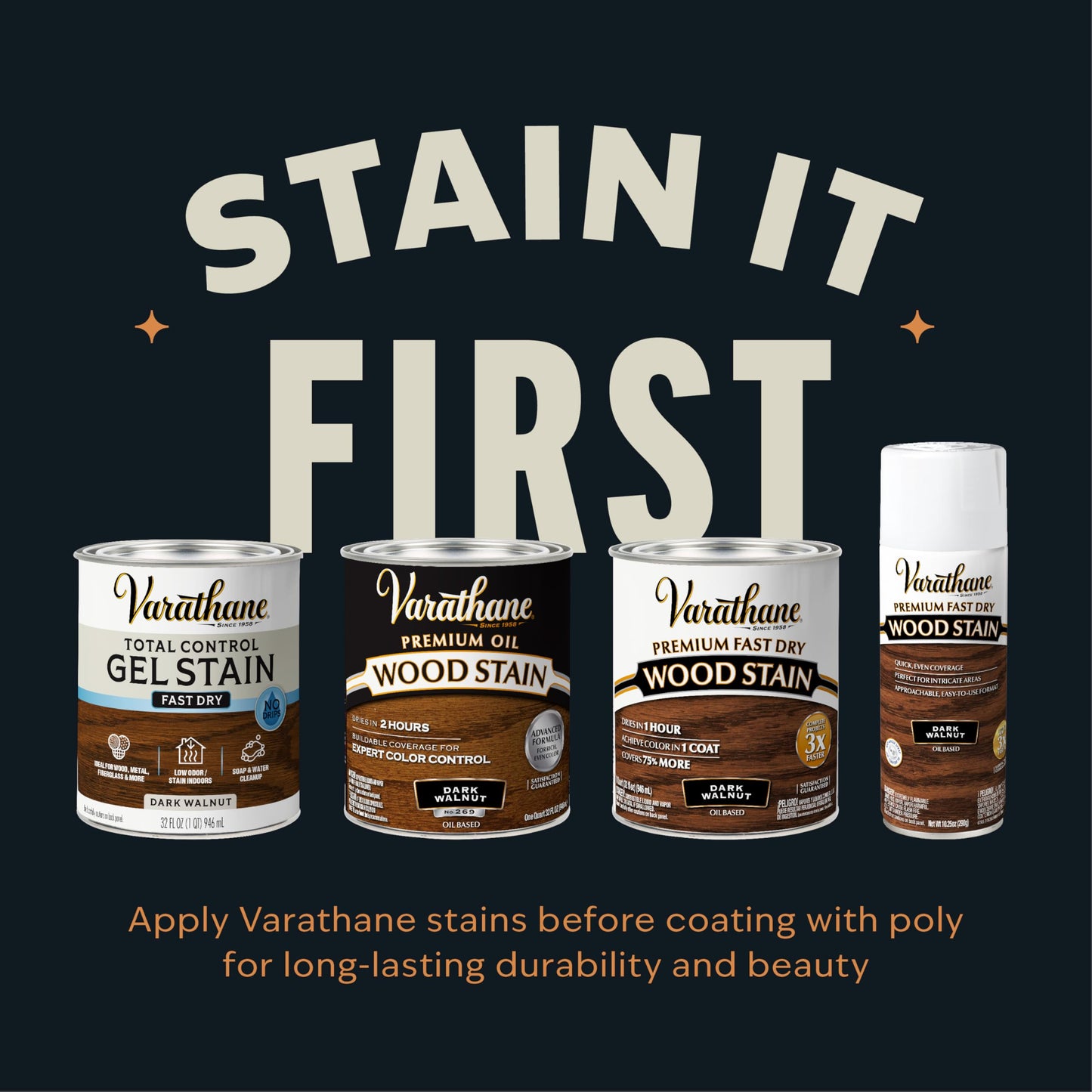 Varathane Interior Diamond Wood Finish in Clear Satin, 946mL