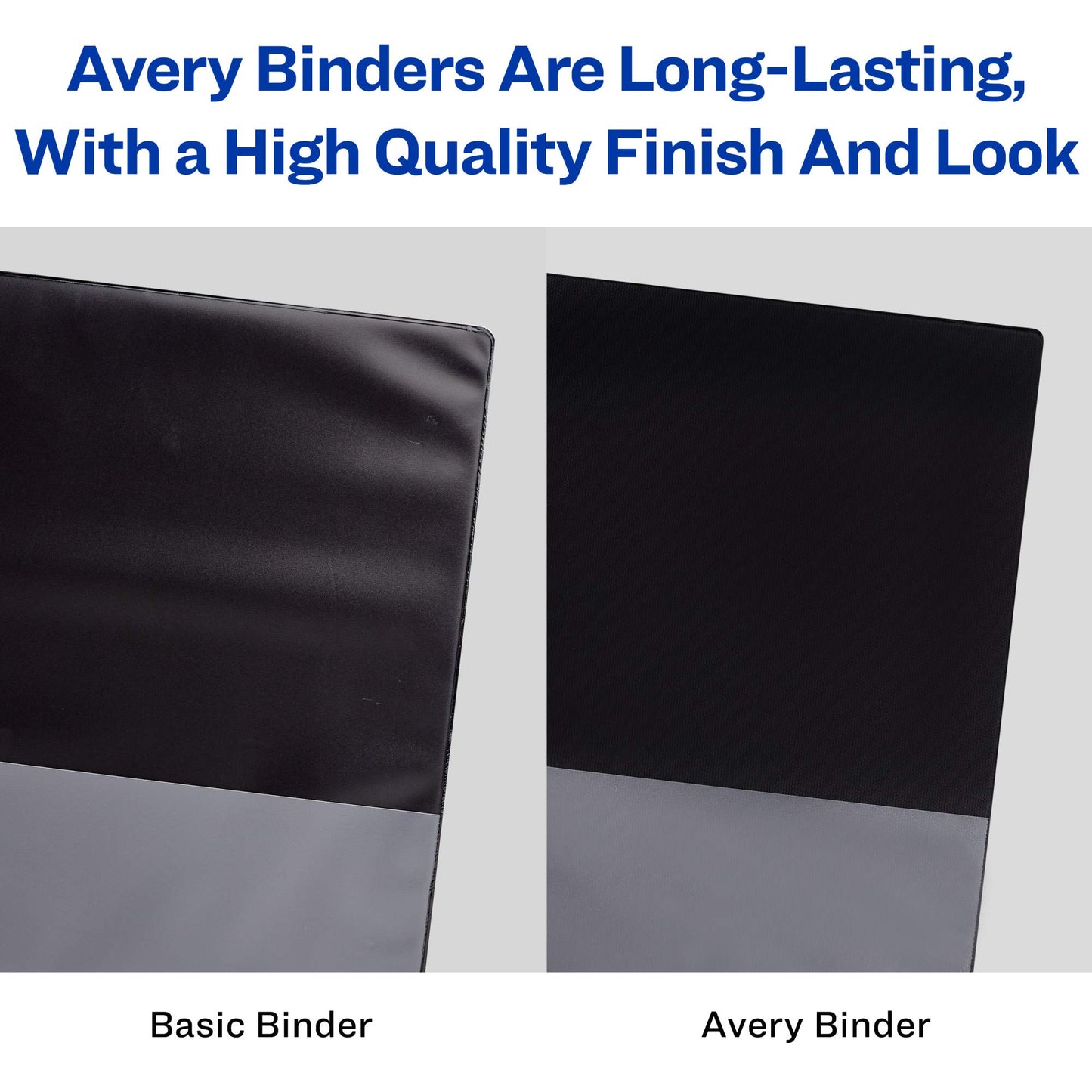 Avery Avery Heavy-Duty View Binder with 5" One Touch EZD Rings, Pacific Blue (79817)