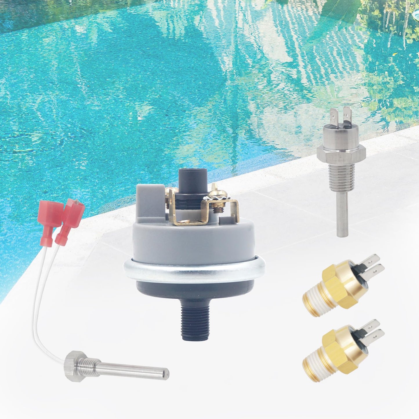 Rayesyth 42002-0024S 42001-0053S 42001-0060S 42002-0025S 42001-0063S Pool Heater Repair Kits Compatible with Pen-tair MasterTemp Max-E-Therm Sta-Rite Pool or Spa Heaters Electrical Systems