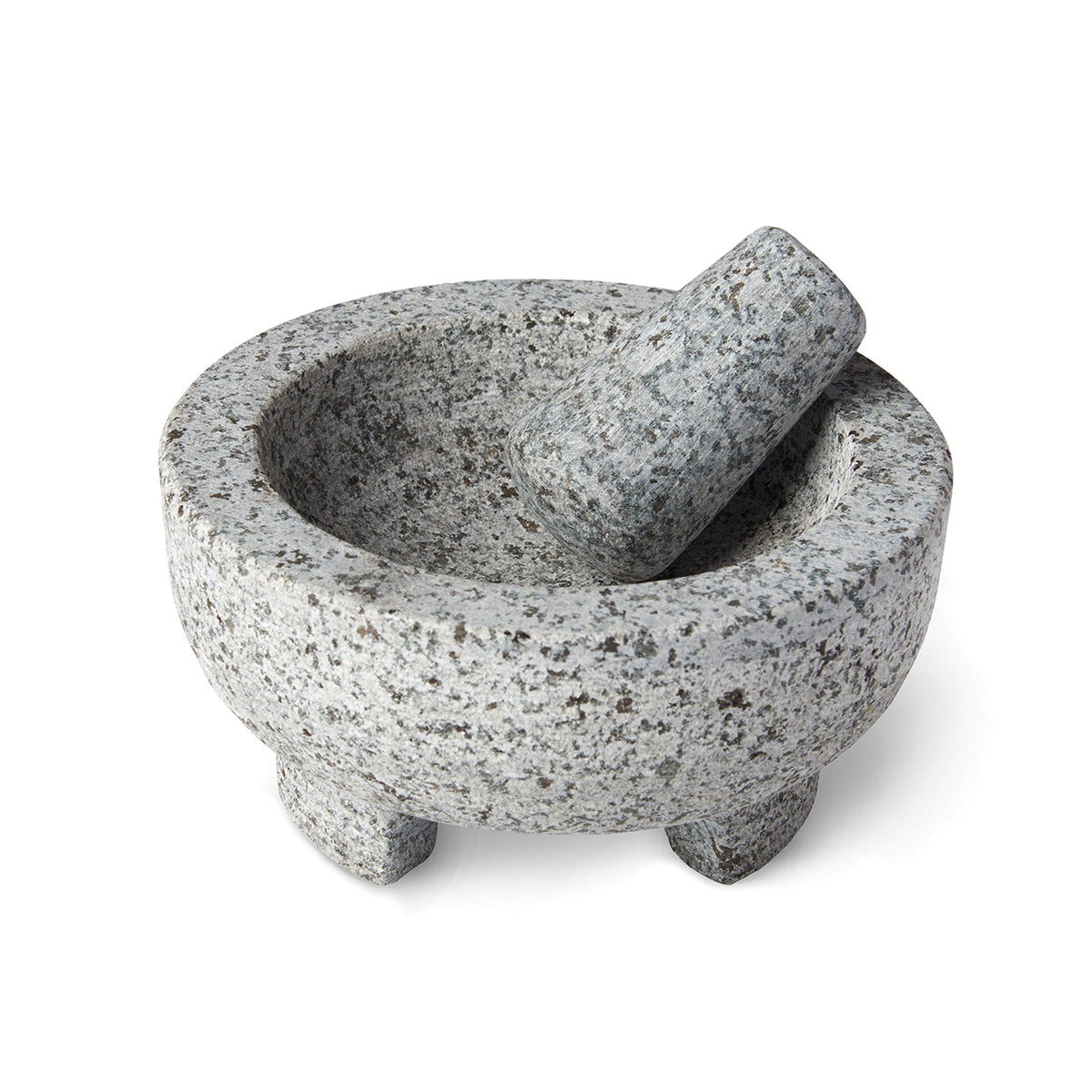 Fox Run 3867 Molcajete Mortar and Pestle, Granite Black