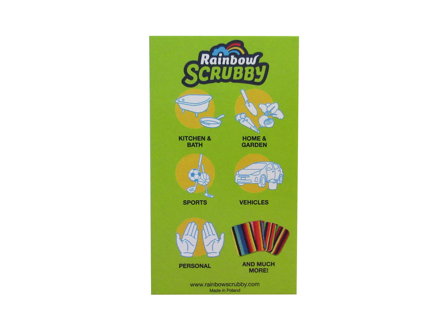 Rainbow Scrubbies 16 Regular