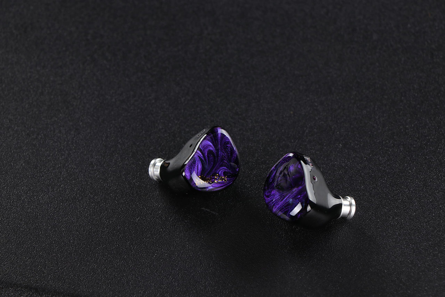 Linsoul Kiwi Ears Cadenza 10mm Beryllium Dynamic Driver IEM 3D Printed with Detachable Interchangeable Plug 0.78 2pin 3.5mm IEM Cable for Musician Audiophile (Purple)