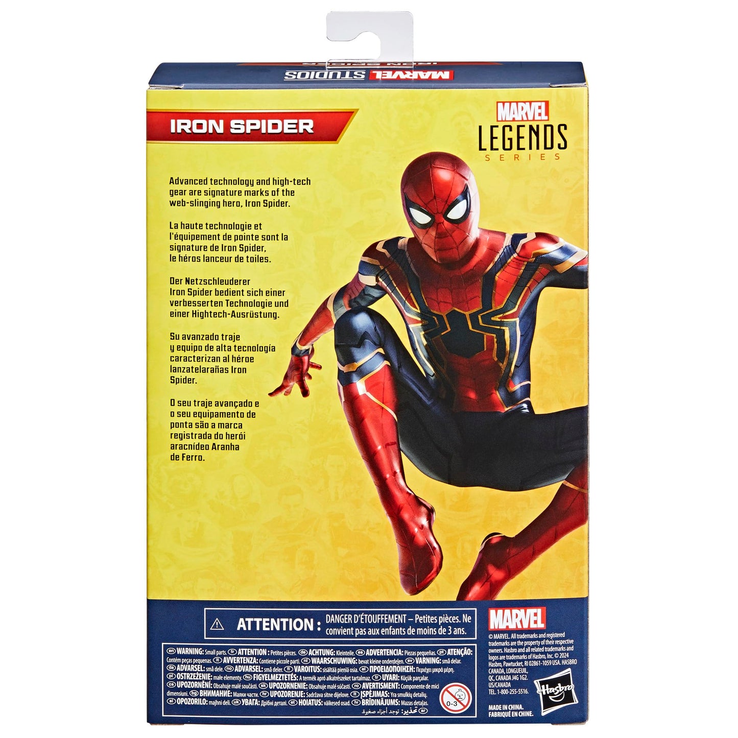 Marvel Legends Series Iron Spider, Avengers: Endgame Collectible 6 Inch Spider-Man Action Figure