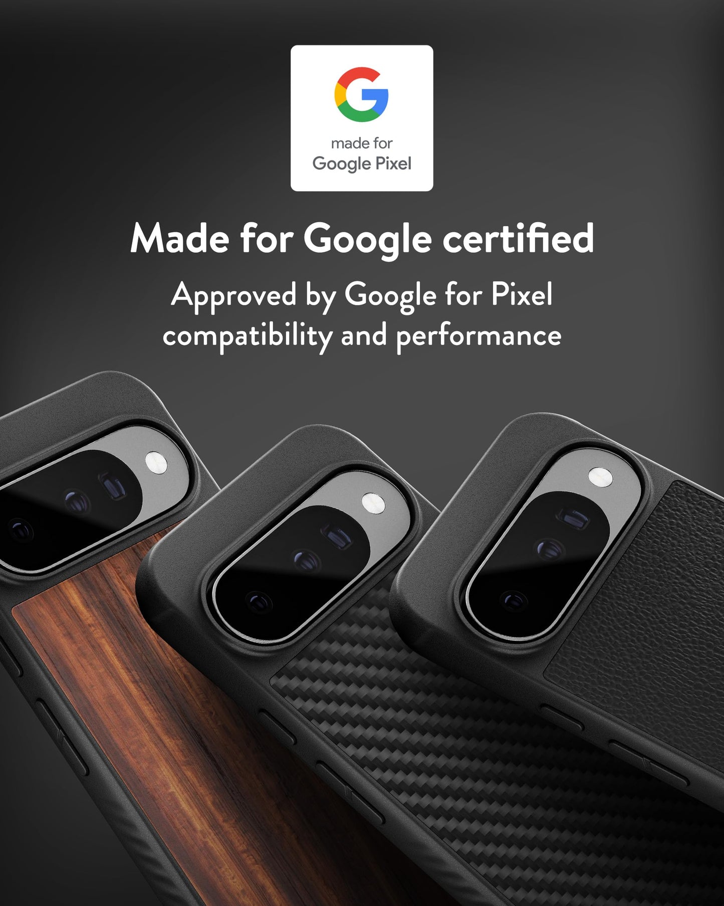 Mous for Google Pixel 10 Pro XL (2025) Case, Compatible with Qi2 MagSafe and Pixelsnap - Limitless - Protective Pixel 10 Pro XL Black Leather Case - Shockproof Phone Cover, Black