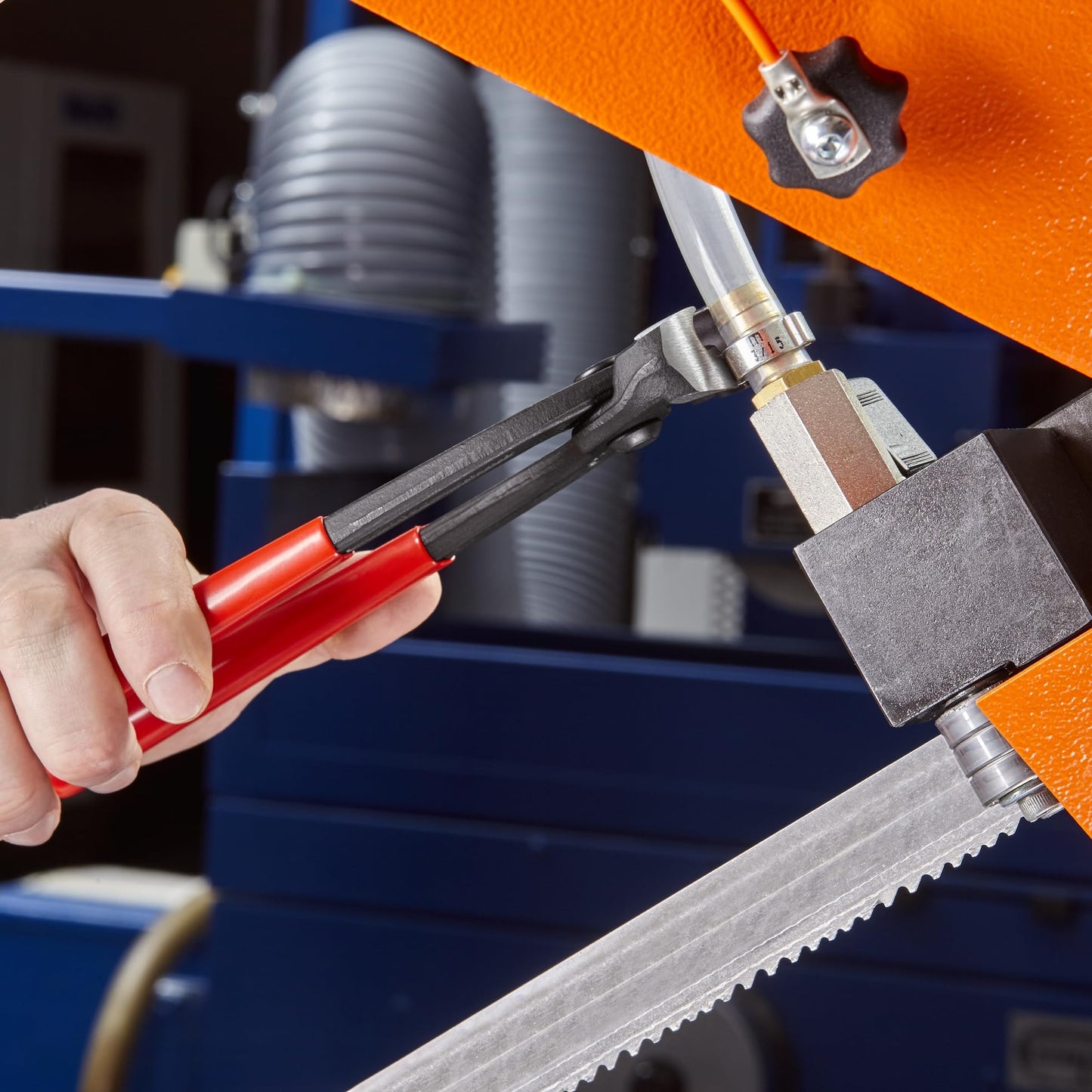 Knipex (10 99 i220) Tools 8.75-Inch Ear Clamp Pliers