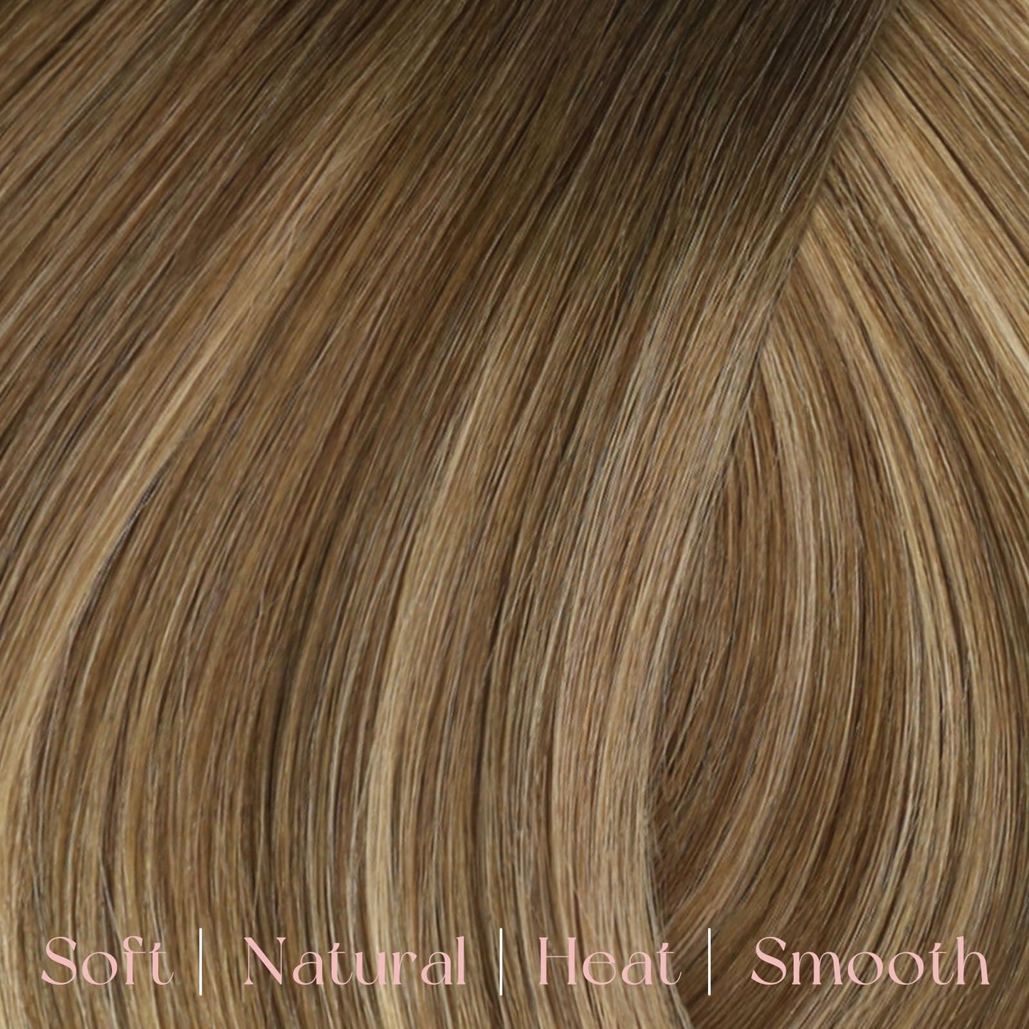 Easyouth Clip in Hair Extensions Human Hair Balayage Human Hair Clip in Extensions Brown Ombre Blonde Hair Extensions Clip in Real Human Hair 20 Inch Hair-Extensions for Women Clip-in 80g 5pcs