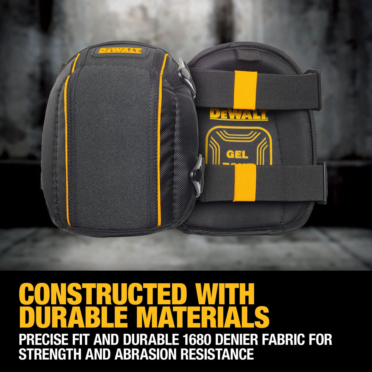 DEWALT Flooring Knee Pads with Comfort Gel, High Density Foam (DWST590014)