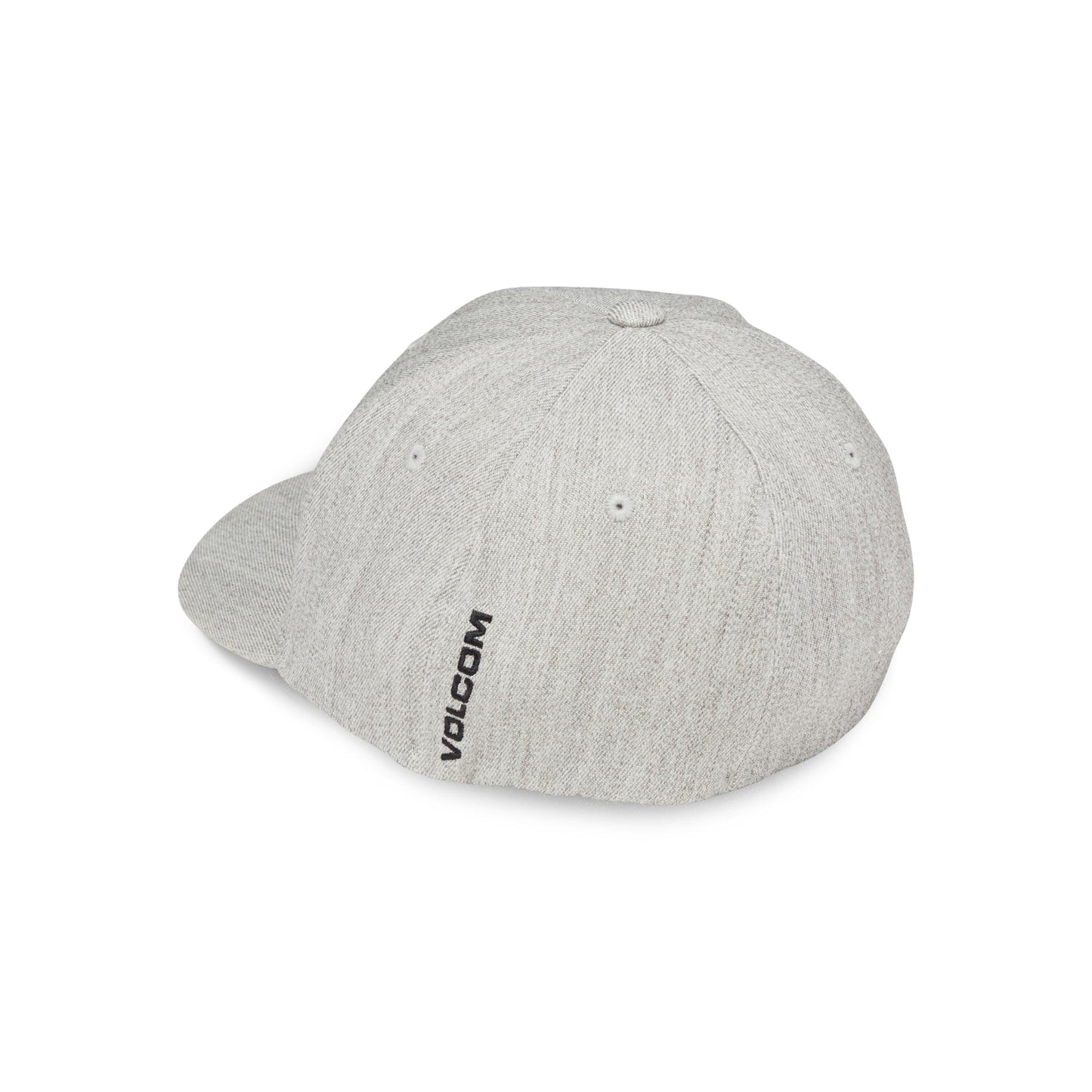 Volcom Men's Full Stone Heather Flexfit Hat, Grey Vintage S324, Large
