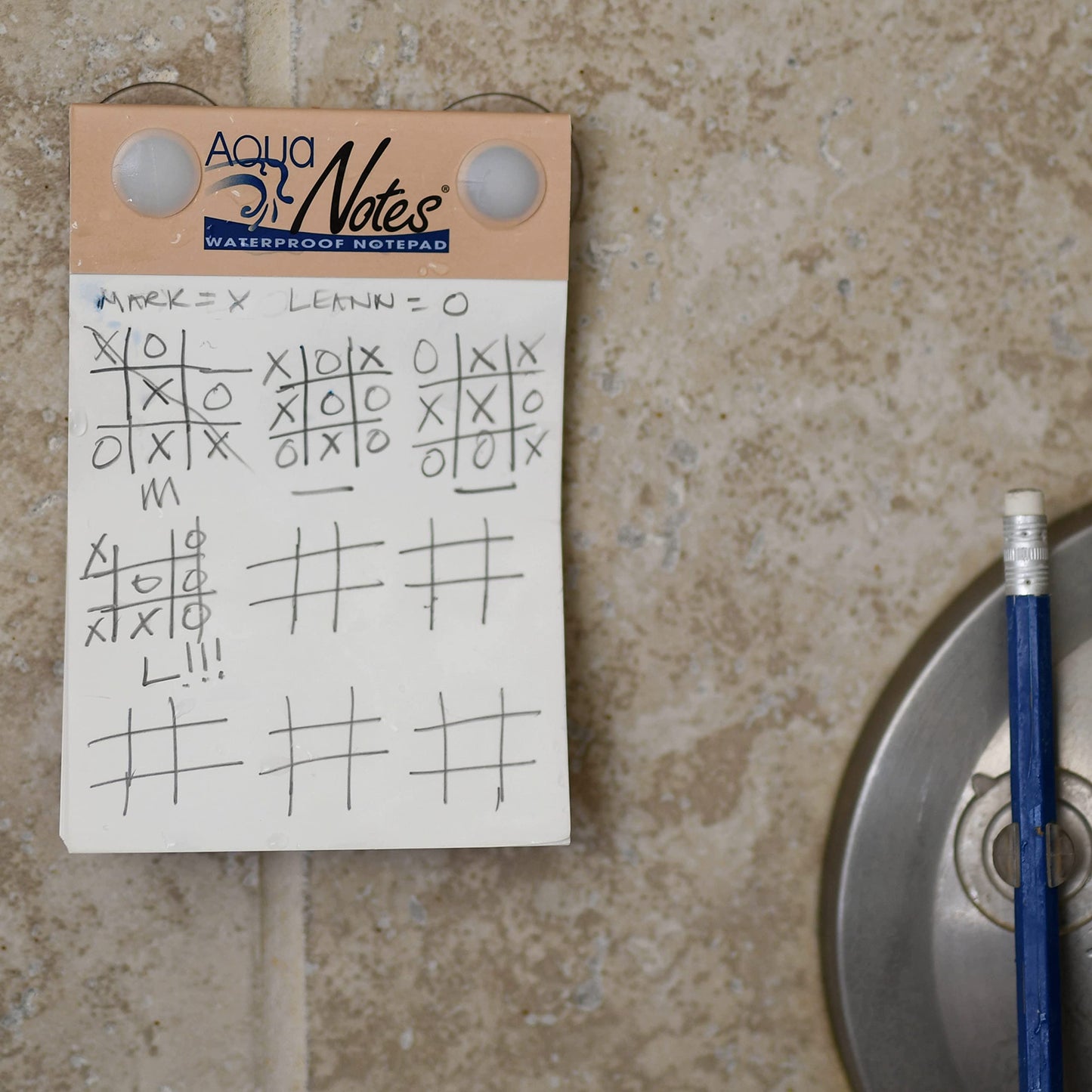 Aqua Notes Waterproof Note Pad - Pack of 5