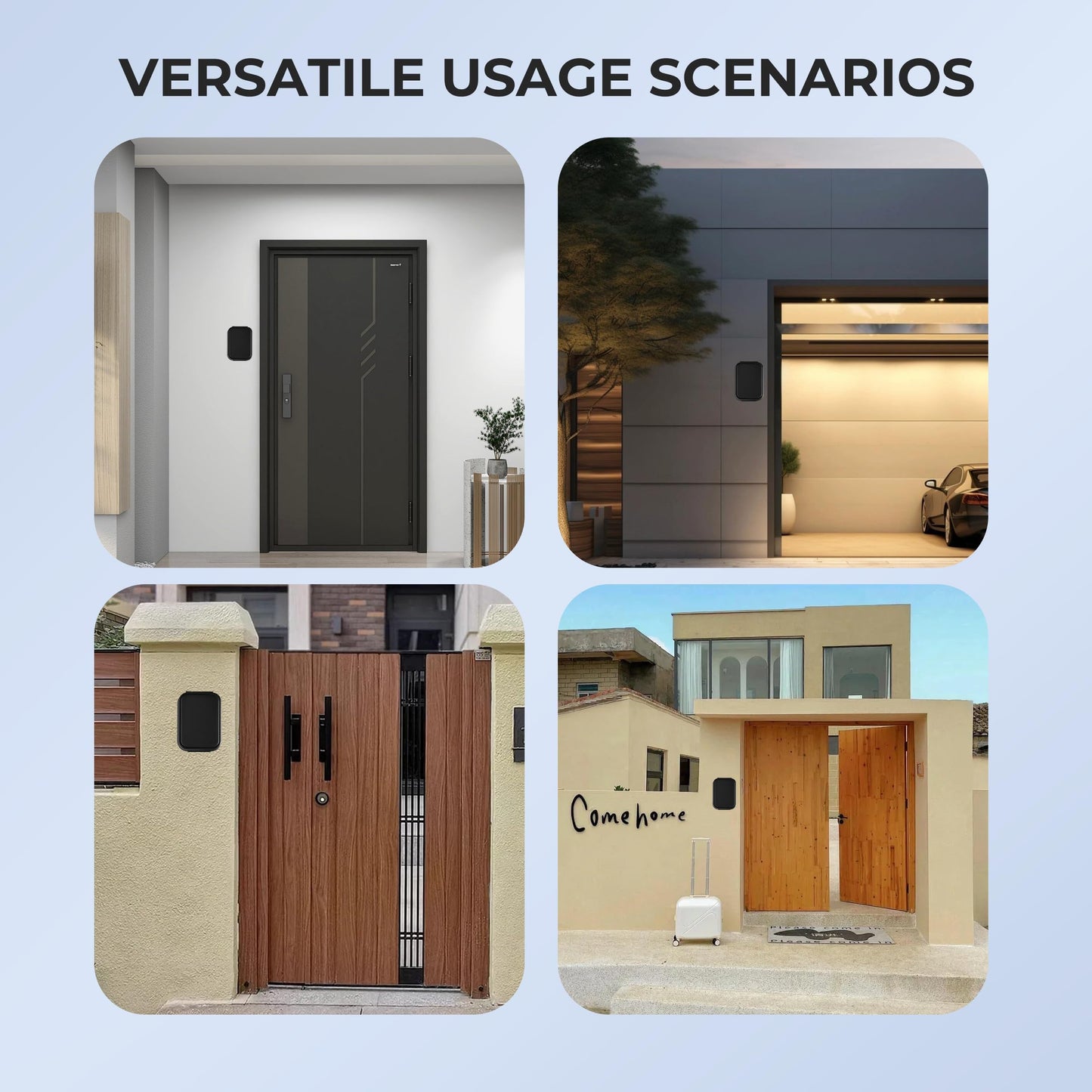 Smart Key Lock Box with Electronic Code, APP Control, PIN Code Access, Weatherproof Safe for House, Garage, Apartment