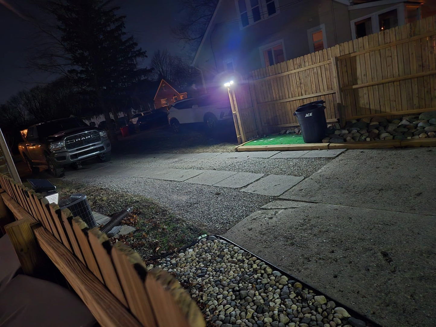 Solar Motion Sensor Outdoor Lights Waterproof - 3000LM Solar Security Lights Outdoor 270° Illumination IP65 LED Solar Flood Wall Light for Garden (Classic, 3)